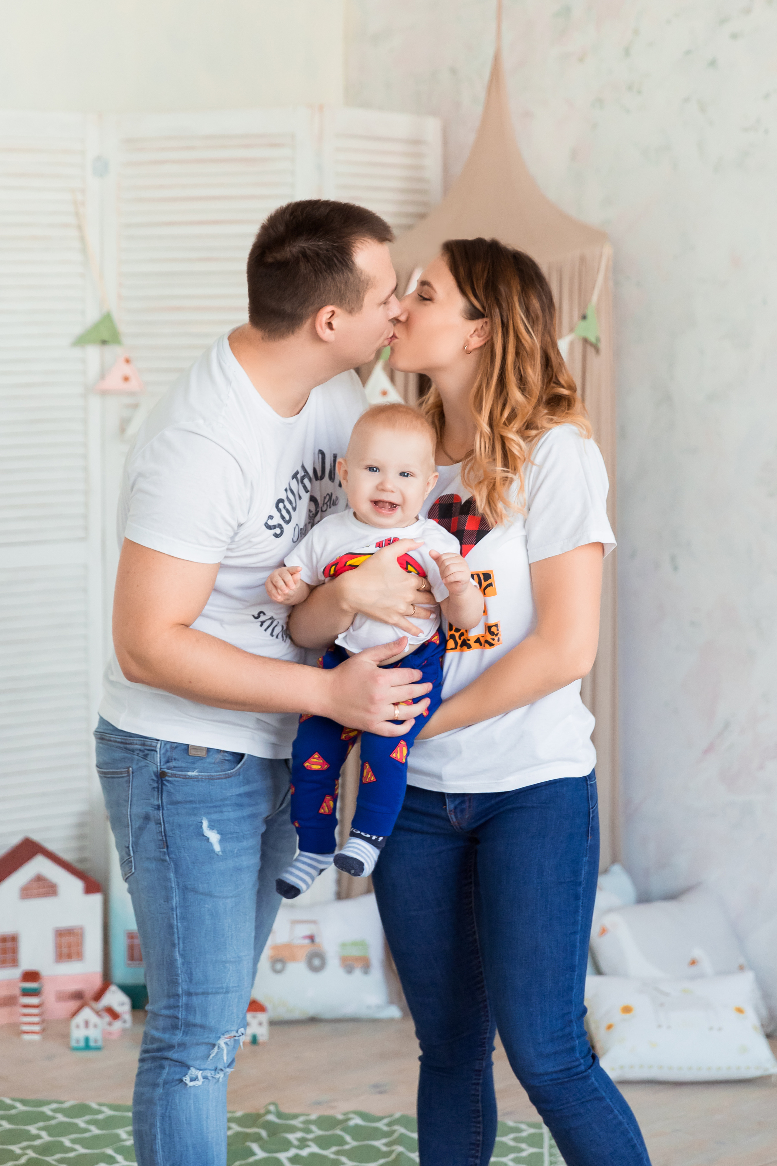 Дима Вика и Марк. Семейный и детский фотограф в Мурманске Карина Березина