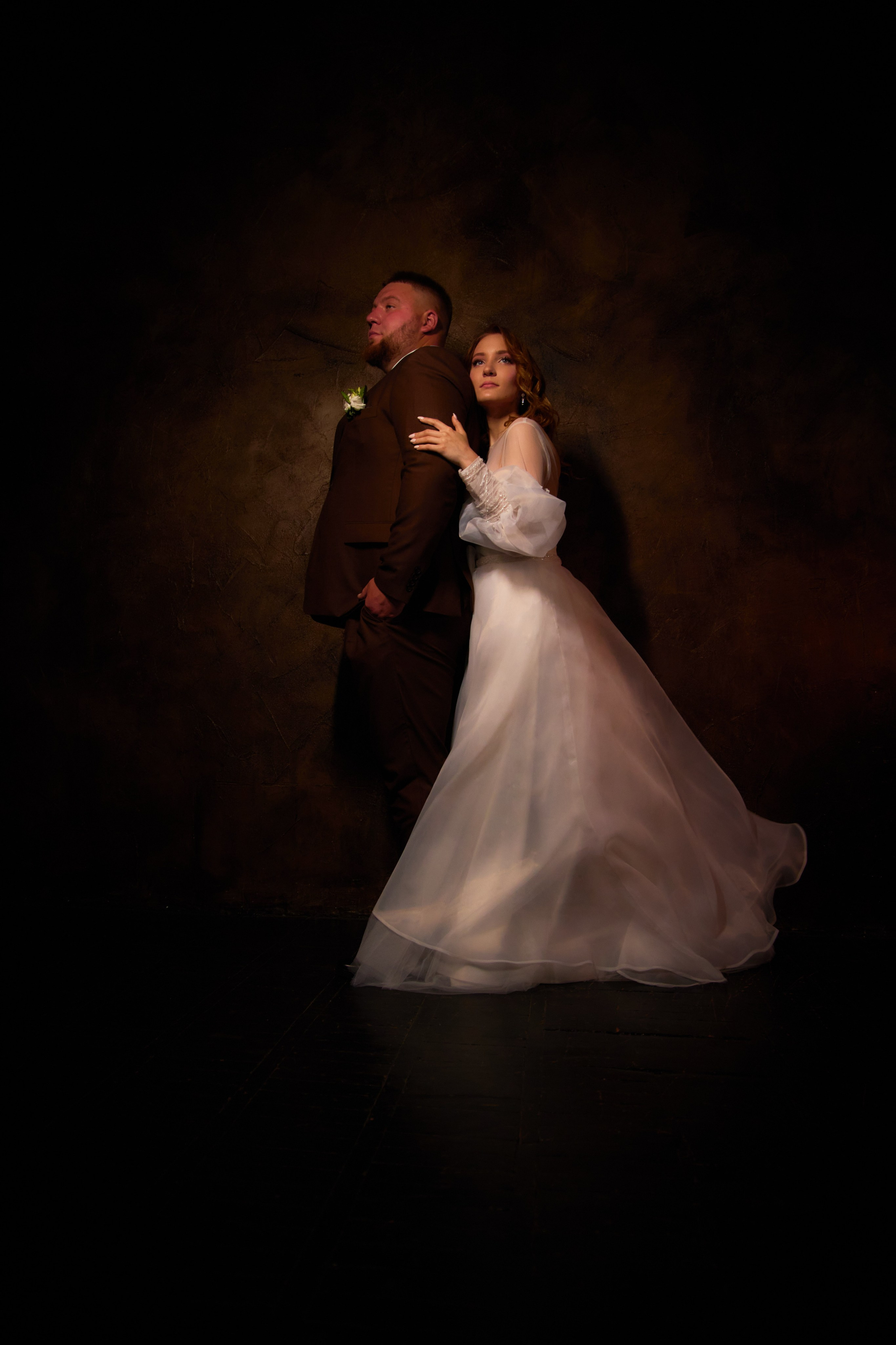 свадебная фотография как на картине