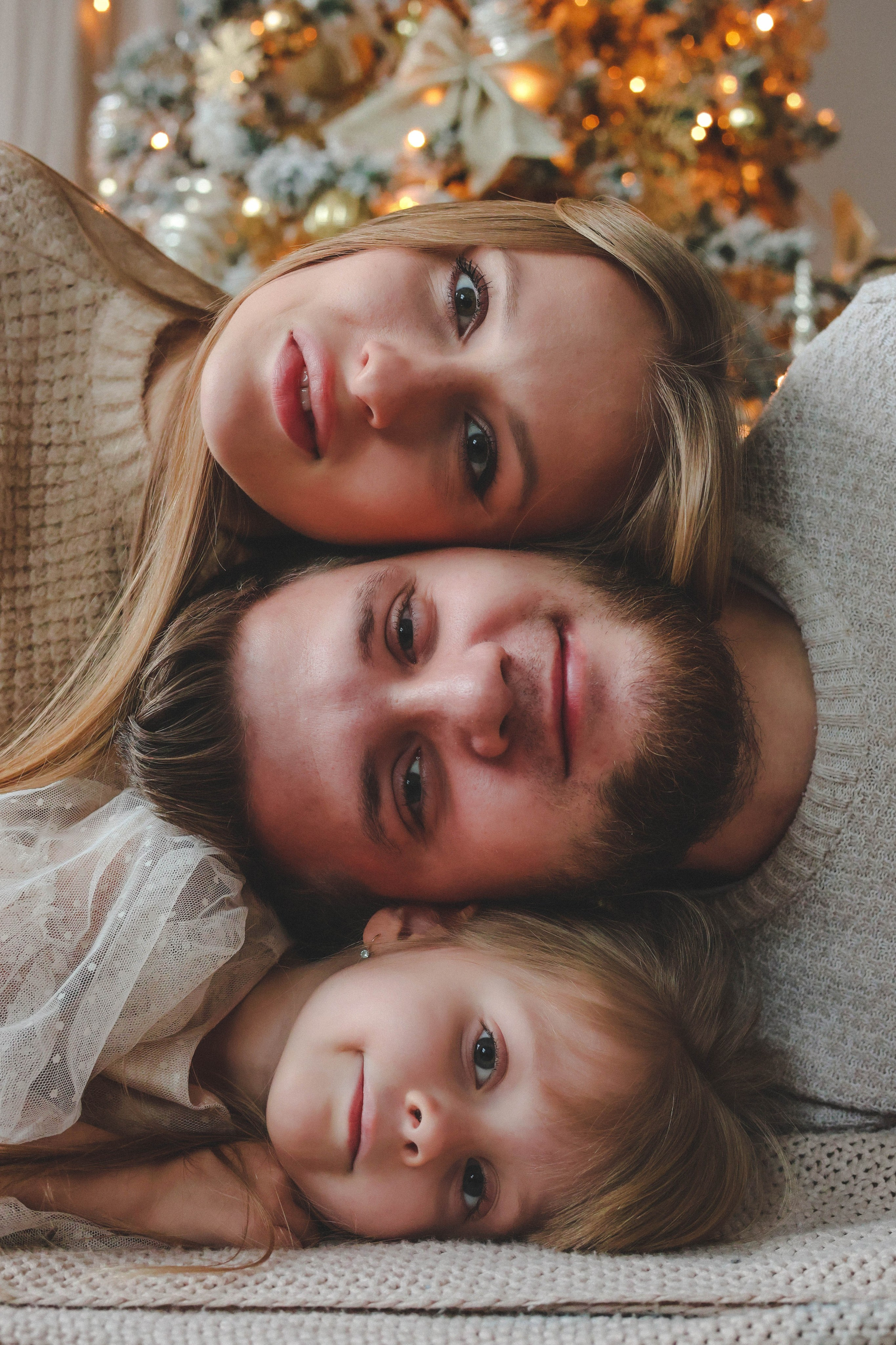 Новогодняя история «Кира и ее семья». Фотограф в Москве Анастасия Калинина