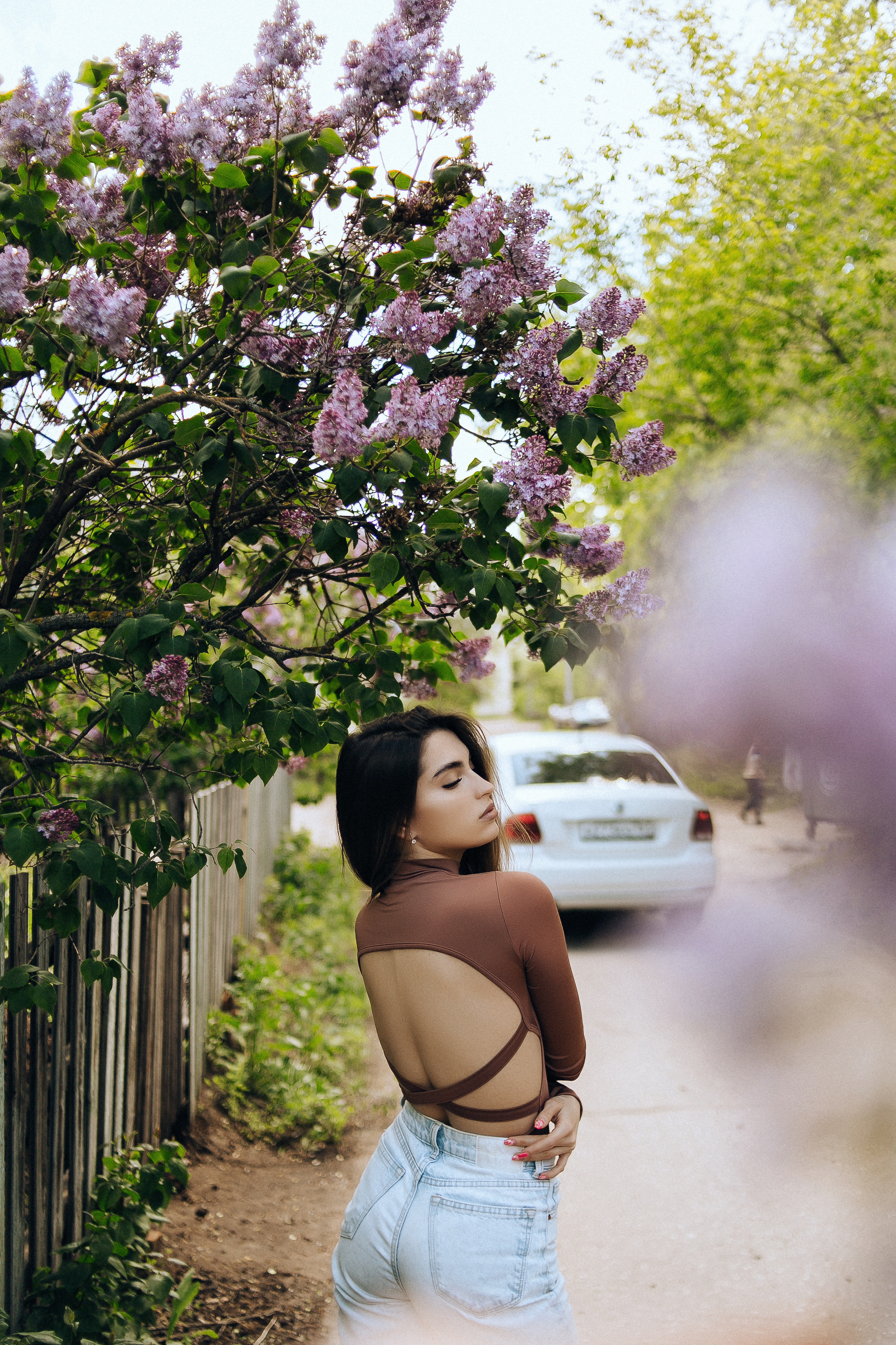 Весенняя фотосессия в садах, Выпускные альбомы Димитровград. Фотограф Носова Марина