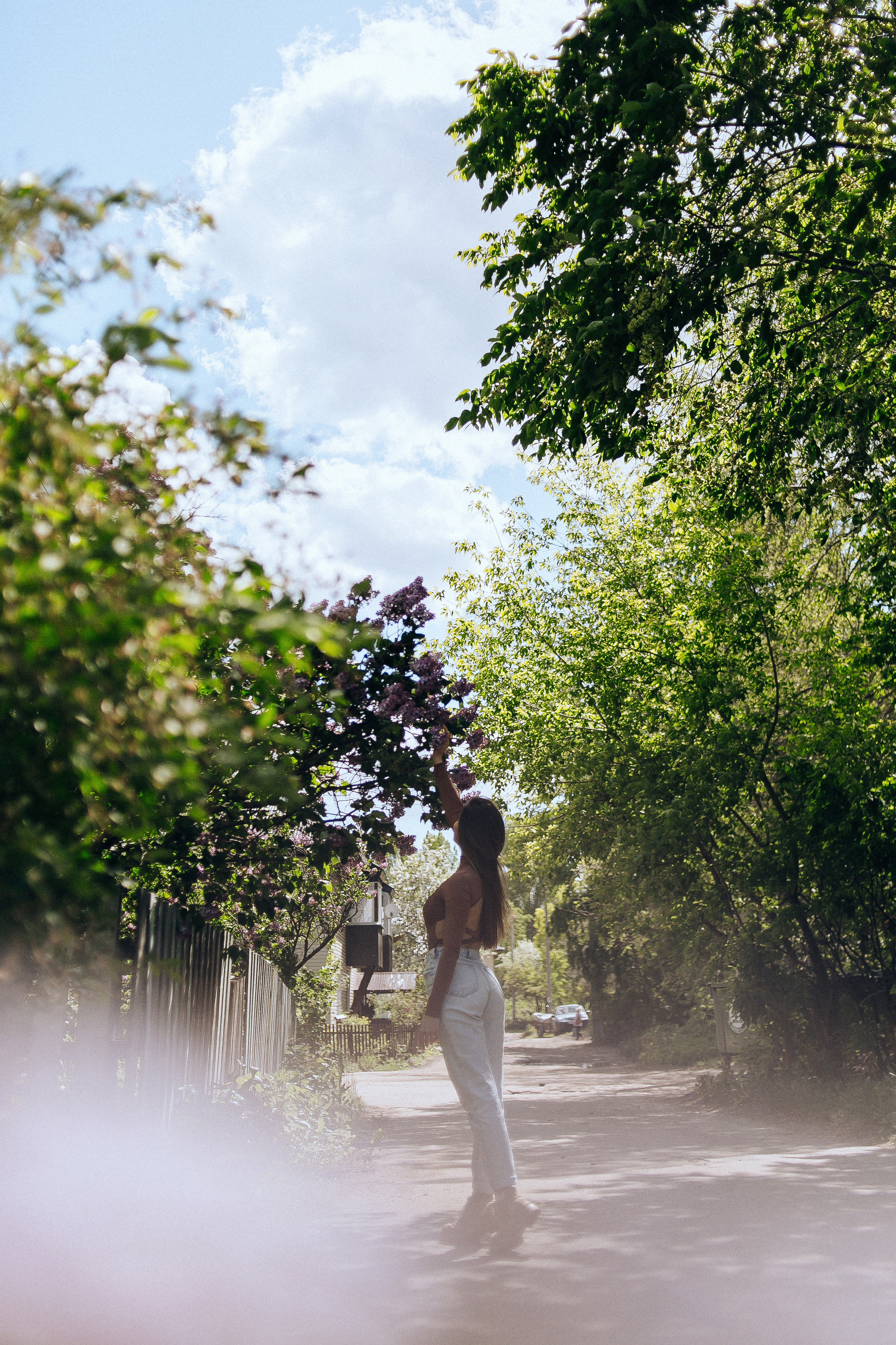 Весенняя фотосессия в садах, Выпускные альбомы Димитровград. Фотограф Носова Марина