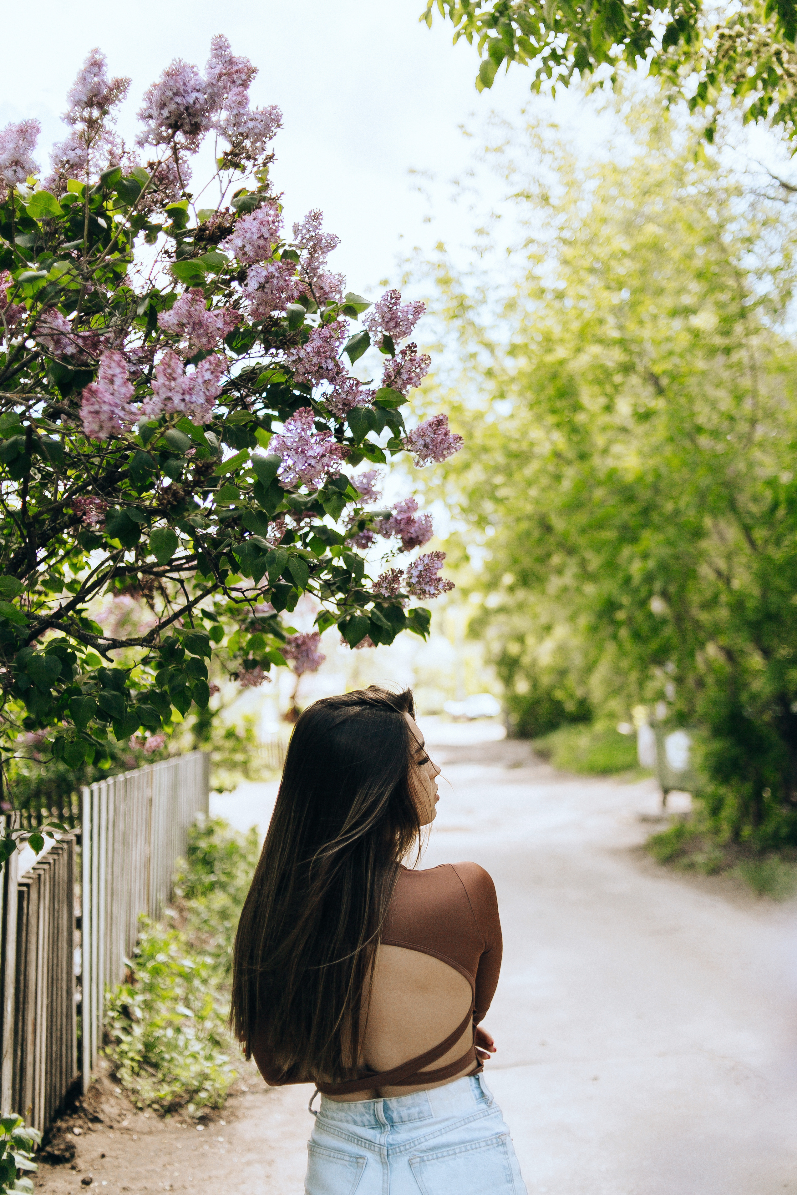 Весенняя фотосессия в садах, Выпускные альбомы Димитровград. Фотограф Носова Марина