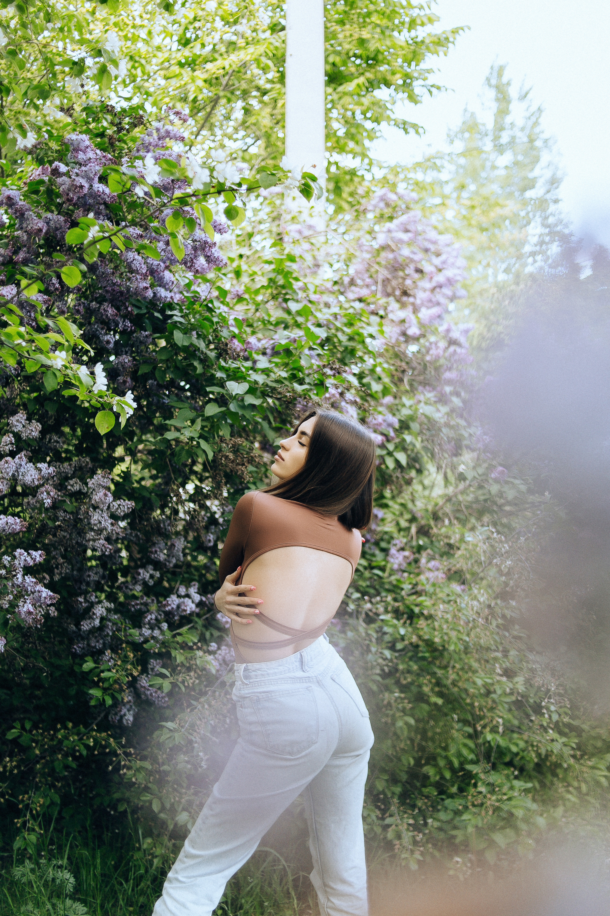 Весенняя фотосессия в садах, Выпускные альбомы Димитровград. Фотограф Носова Марина