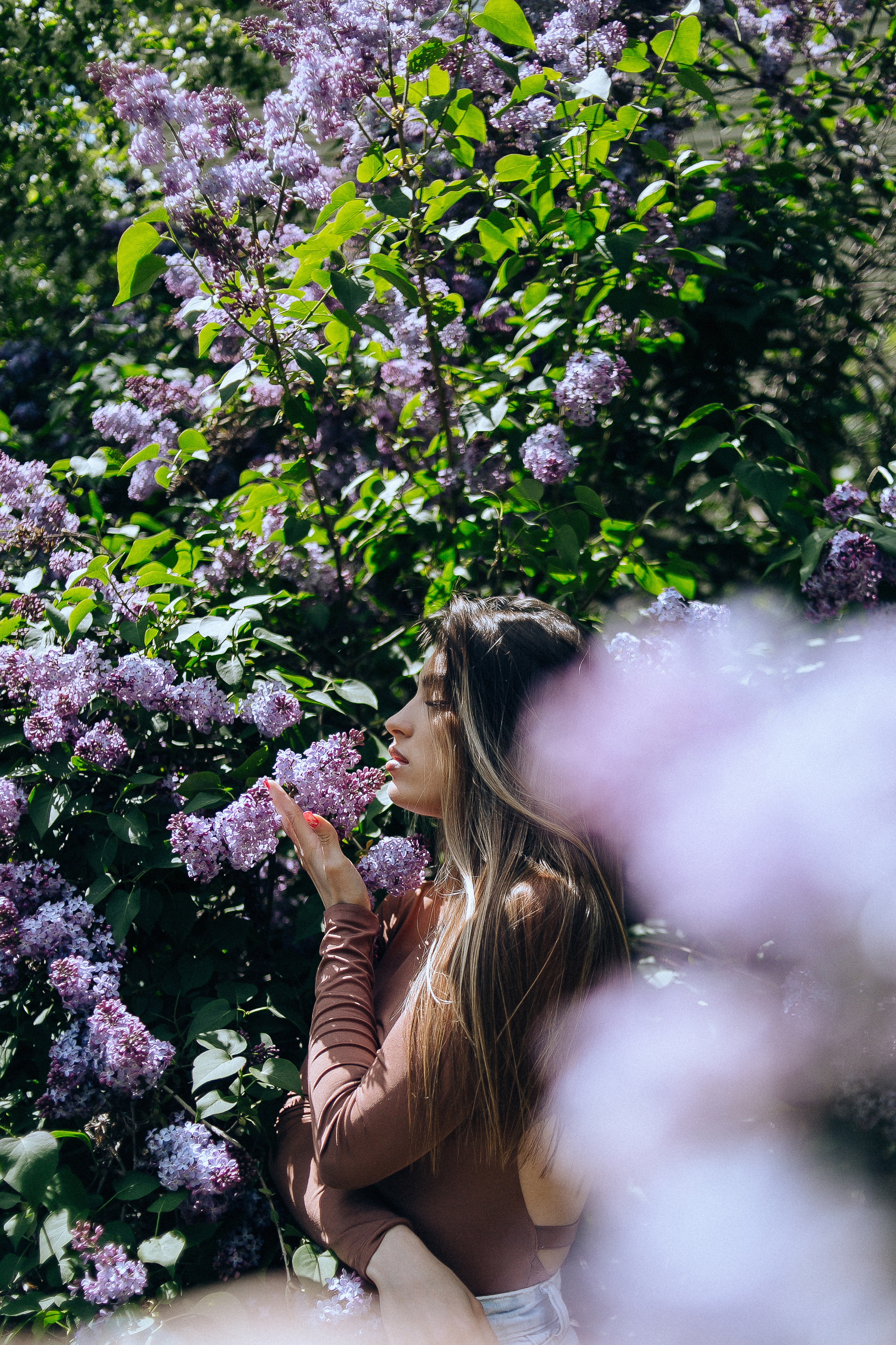 Весенняя фотосессия в садах, Выпускные альбомы Димитровград. Фотограф Носова Марина