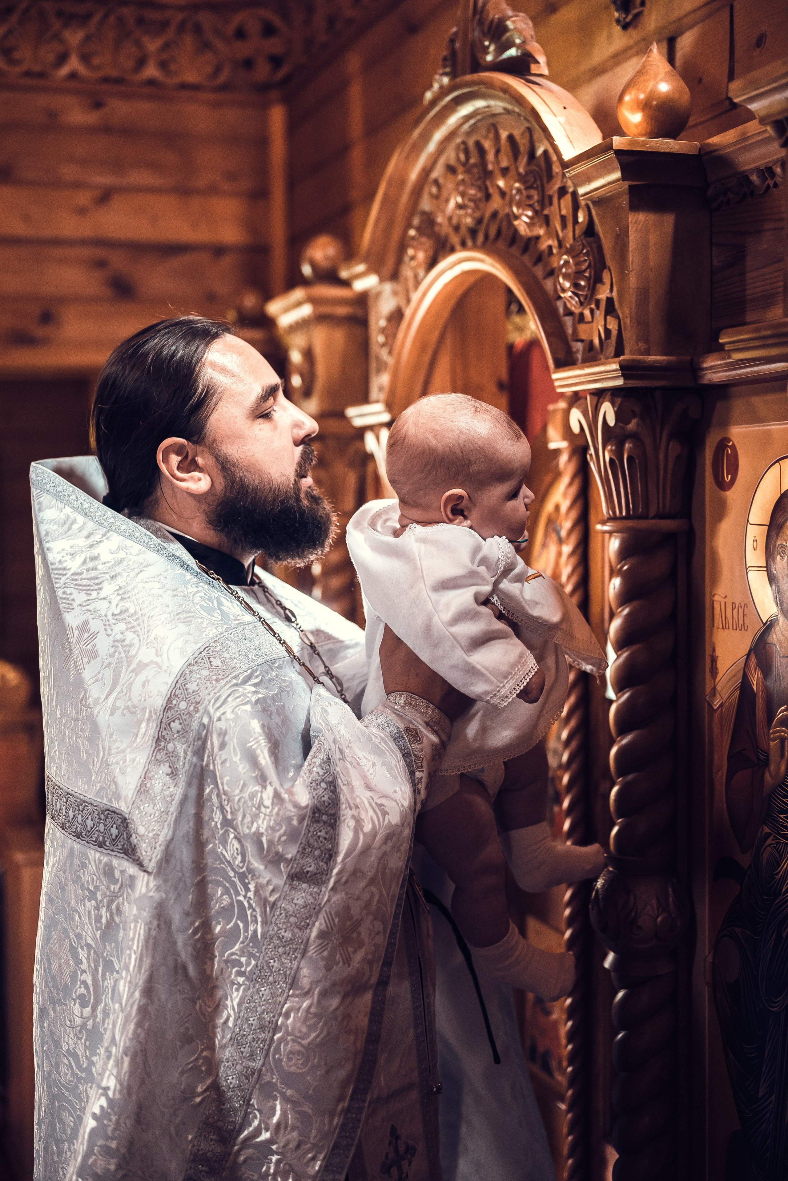 Крещение Павла. Семейный и детский фотограф Москва