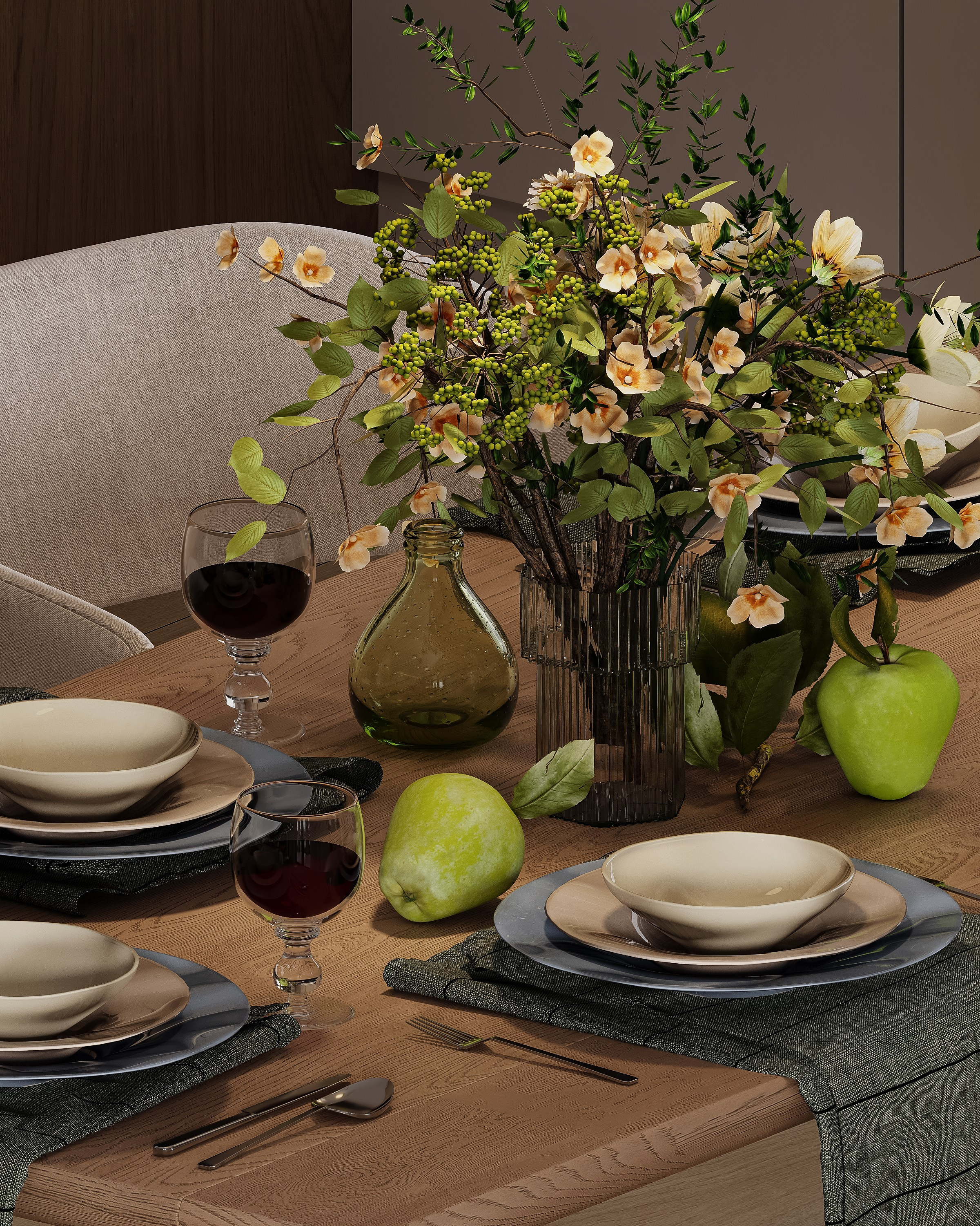 3 этажный дом 176 м². 3Д-Визуализация Наталья Макогонова