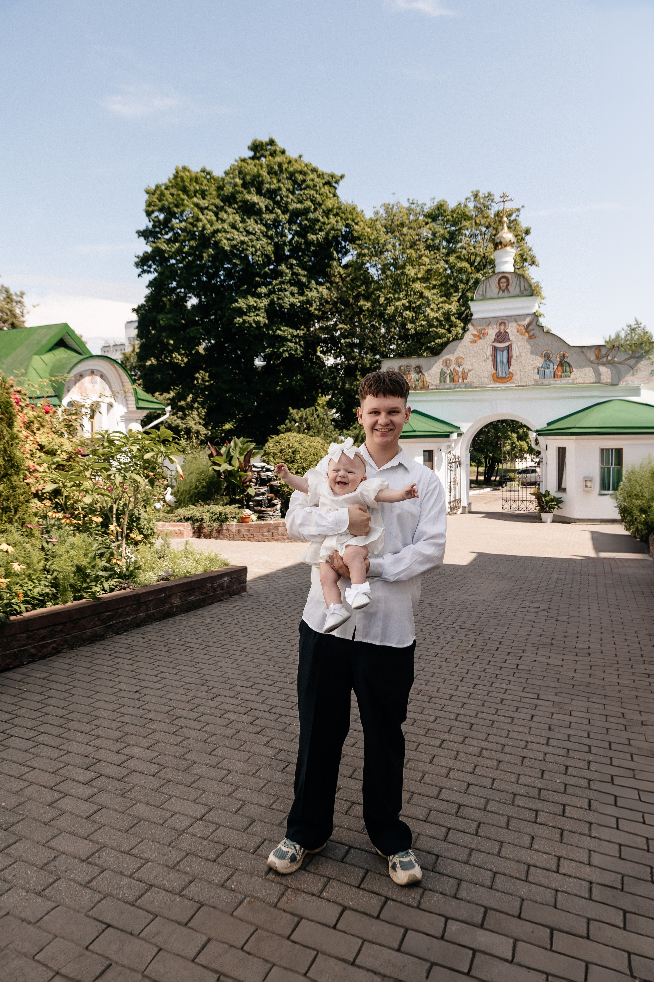 Крещение Адель. Семейный фотограф Минск Усова Ольга