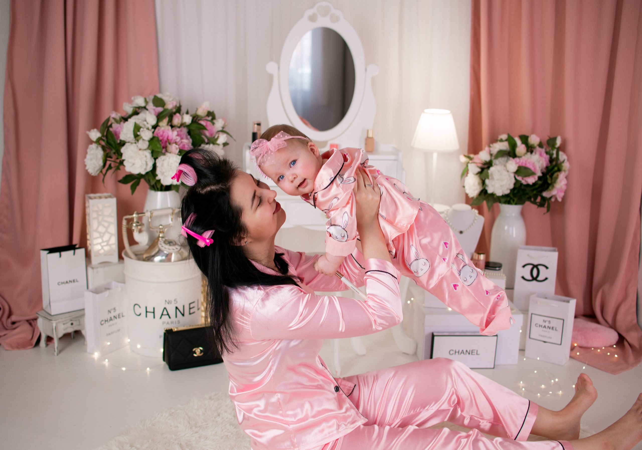 Анонс первых кадров с фотопроекта «Шанель» для Есении. Фотограф новорожденных Краснодар Малышенко Надежда