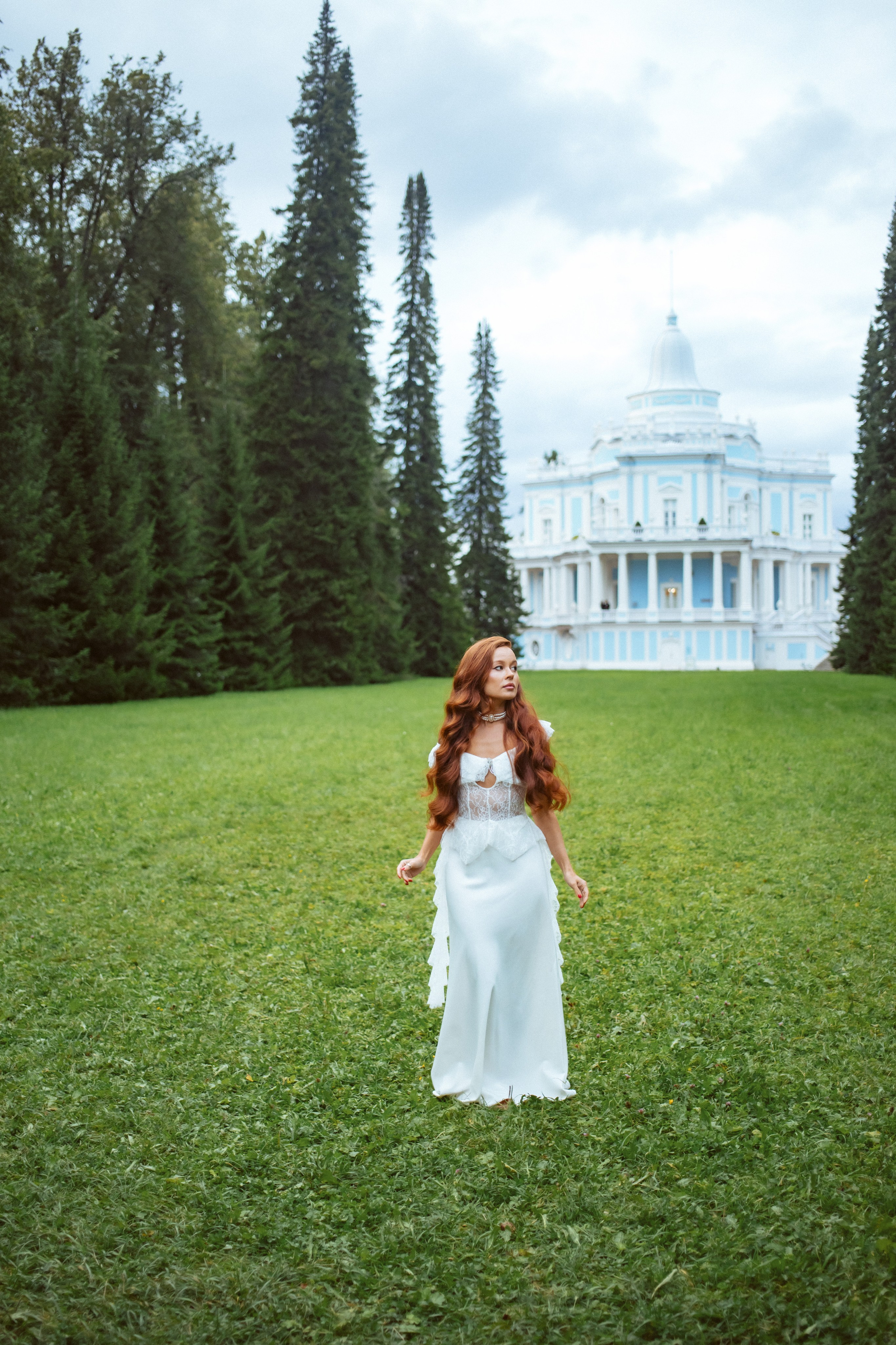 Фотосессия в парке летом Ораниенбаум