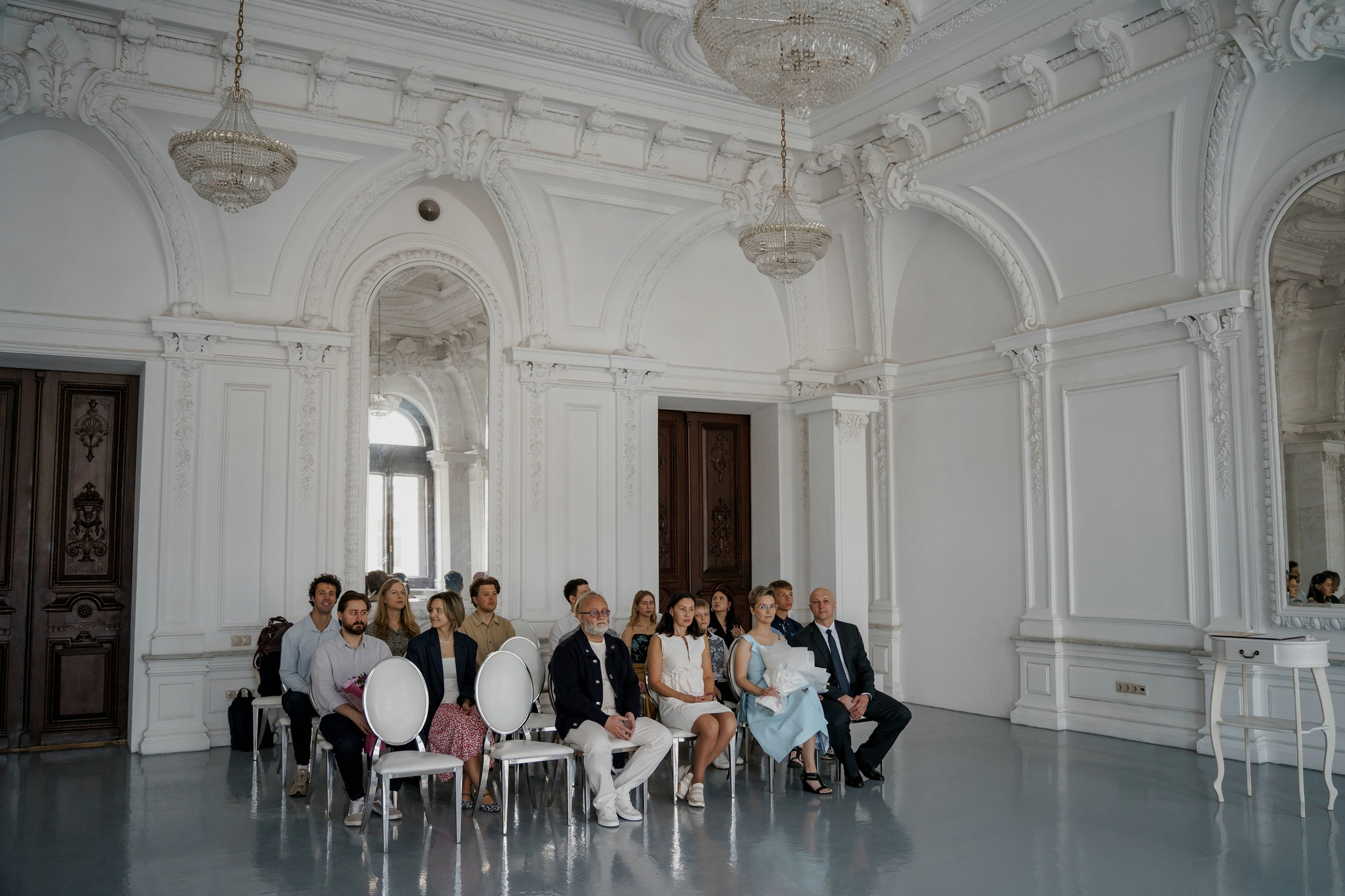 Регистрация брака в особняке Спиридонова. Свадебный и семейный фотограф в Москве Светлана Зоткина