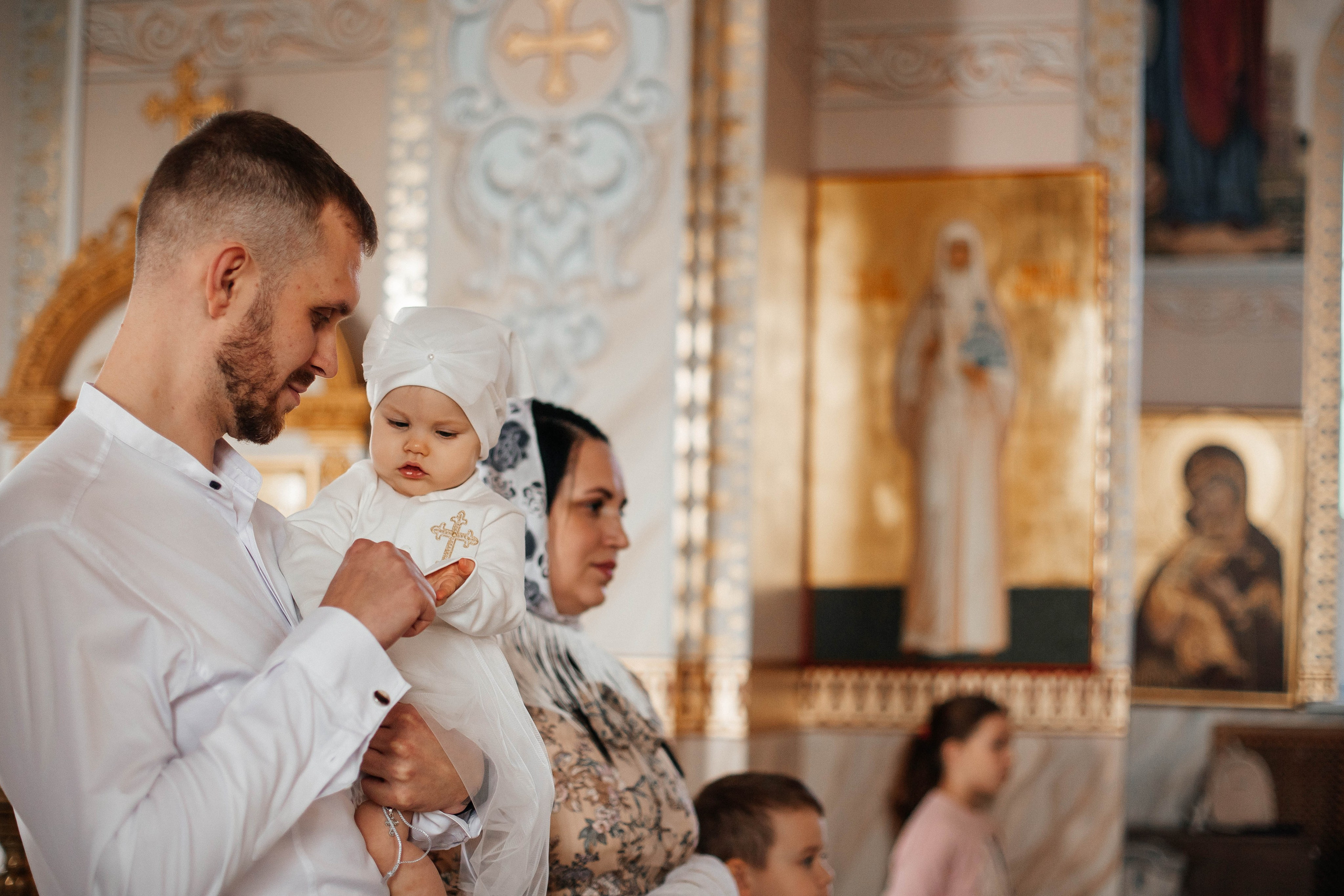 Крещение Каролины. Фотограф Сальск Катерина