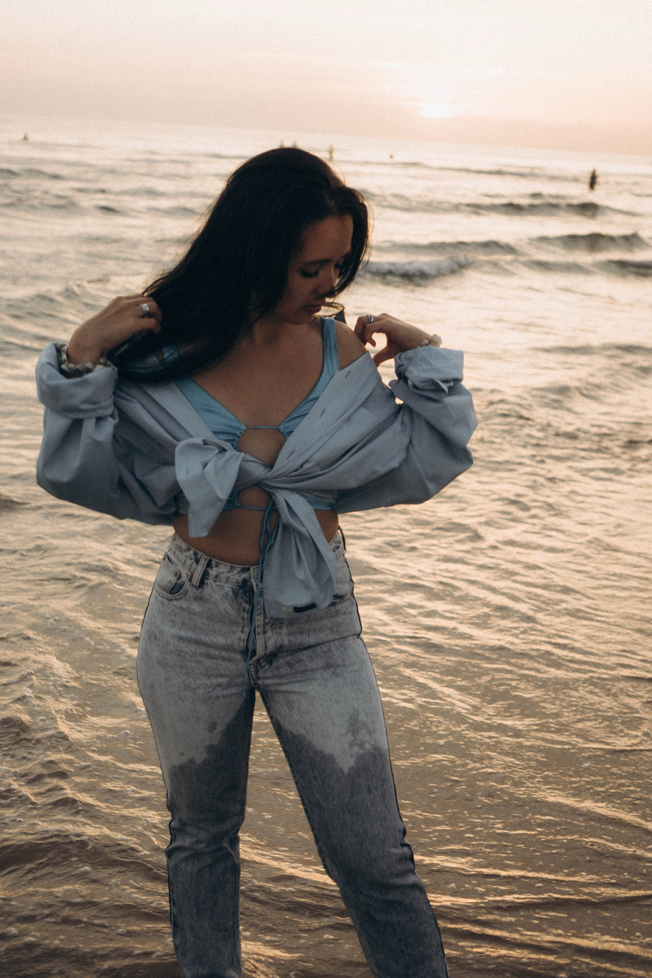 Июльский вечер на берегу черного моря. Профессиональный фотограф, Санкт-Петербург — Виктория Богомолова