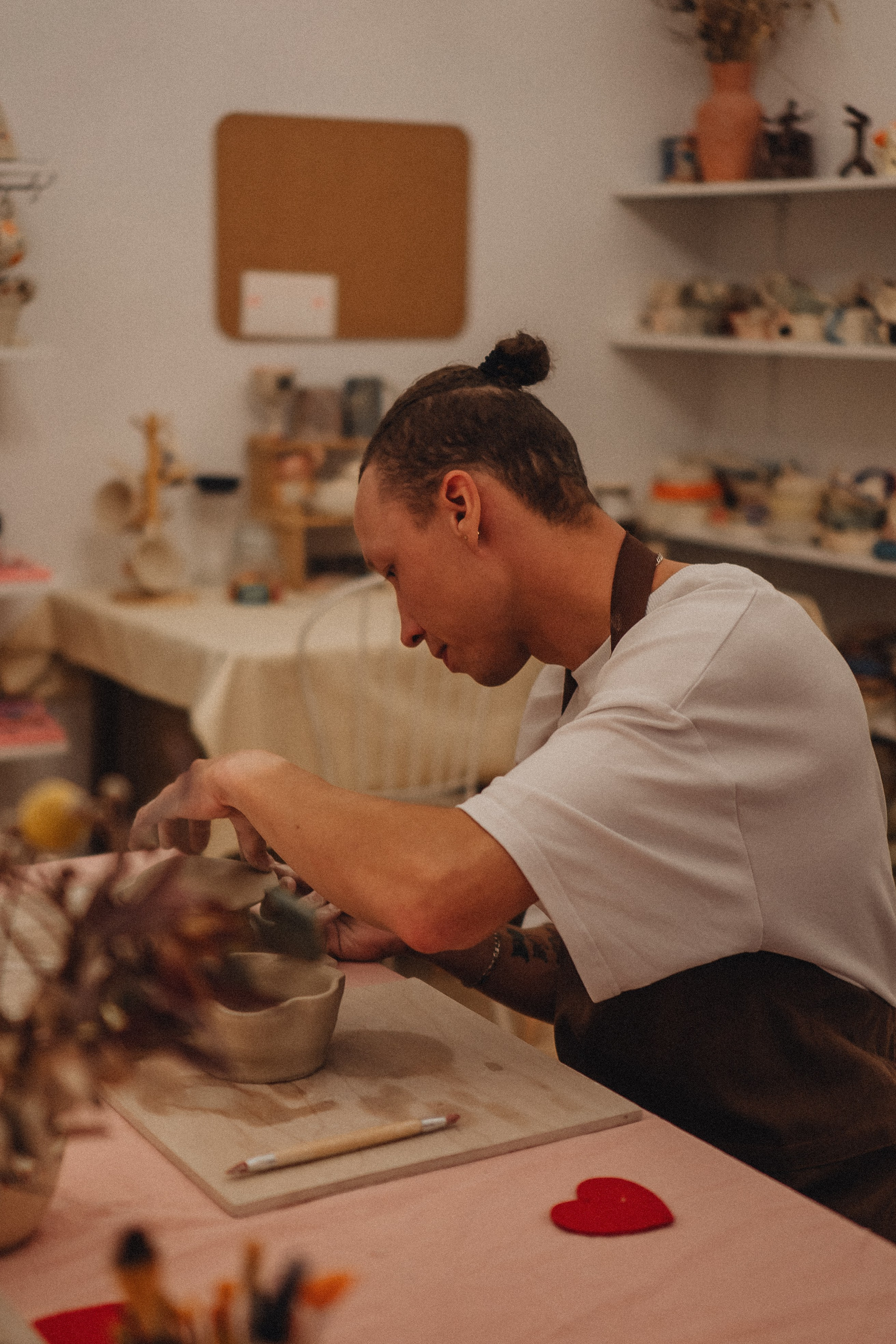 СВИДАНИЕ В ГОНЧАРНОЙ МАСТЕРСКОЙ. Профессиональный фотограф, Санкт-Петербург — Виктория Богомолова