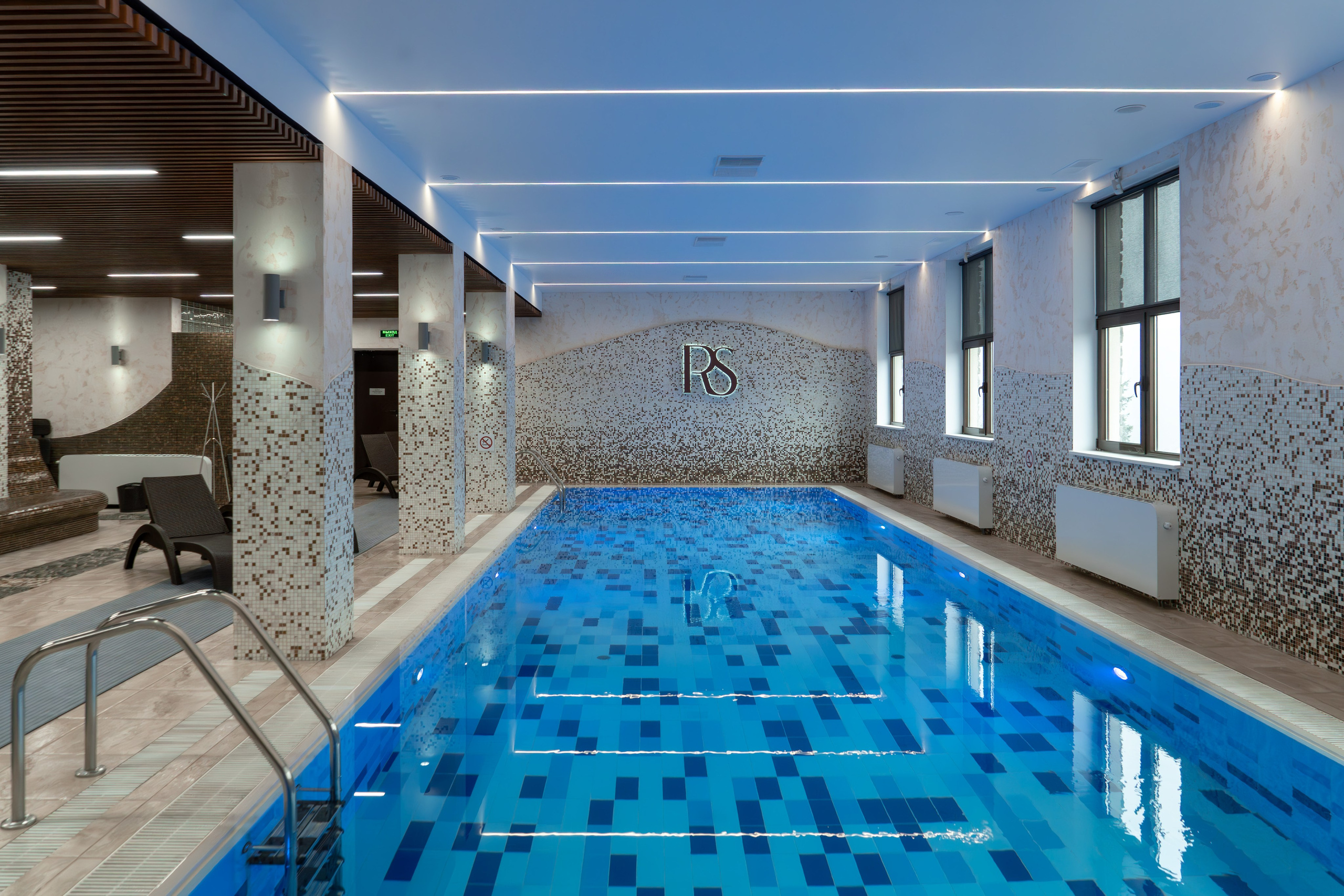 Термальная зона в отеле Rosa Springs. Репортажный фотограф в Красной Поляне и Сочи Павлюченко Екатерина