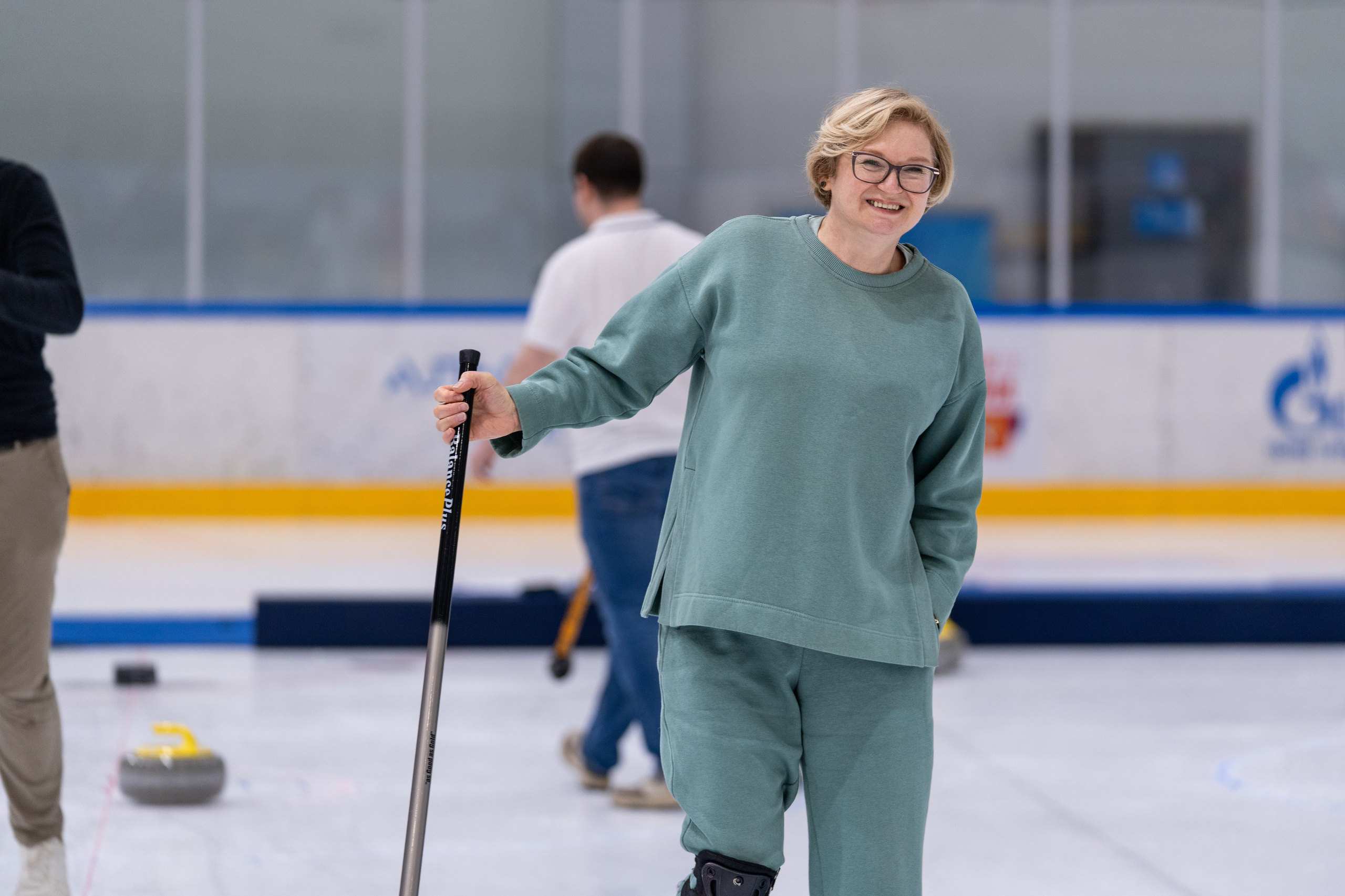 Керлинг для компании Р-Фарм. Репортажный фотограф в Красной Поляне и Сочи Павлюченко Екатерина