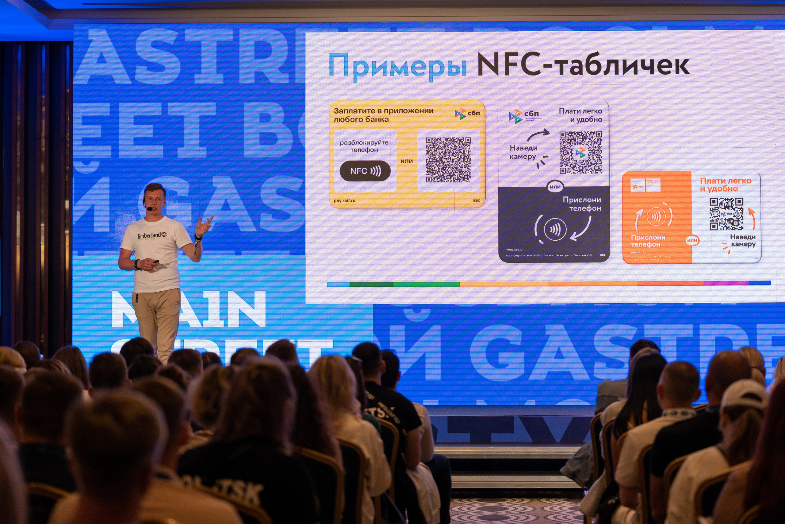 Фотоотчет партнерской интеграции СБП на Gastreet 2023. Репортажный фотограф в Красной Поляне и Сочи Павлюченко Екатерина