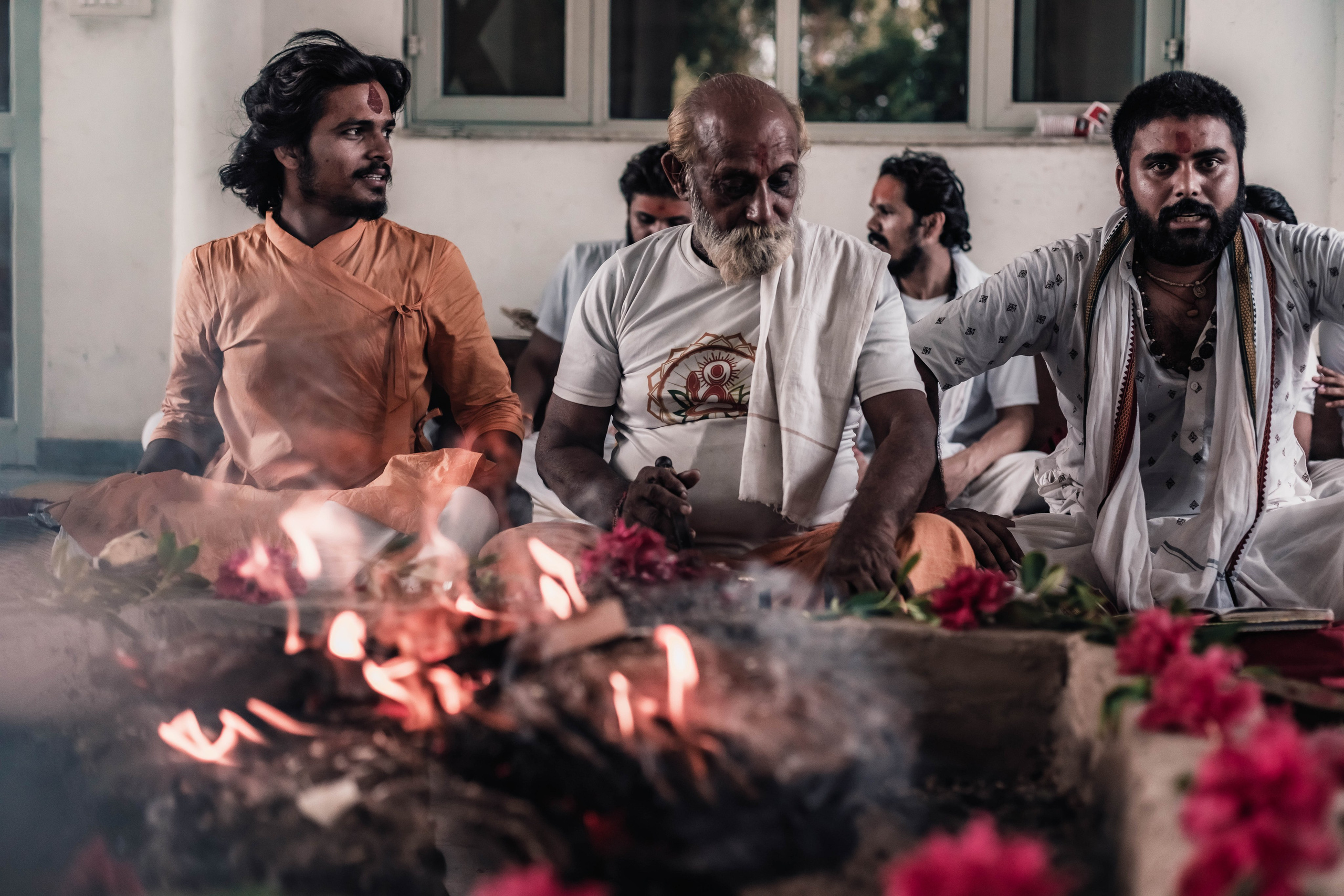 Pitri Paksha yagyas & poojas Devraha Baba ji ashram. Mariam Bagdasaryan