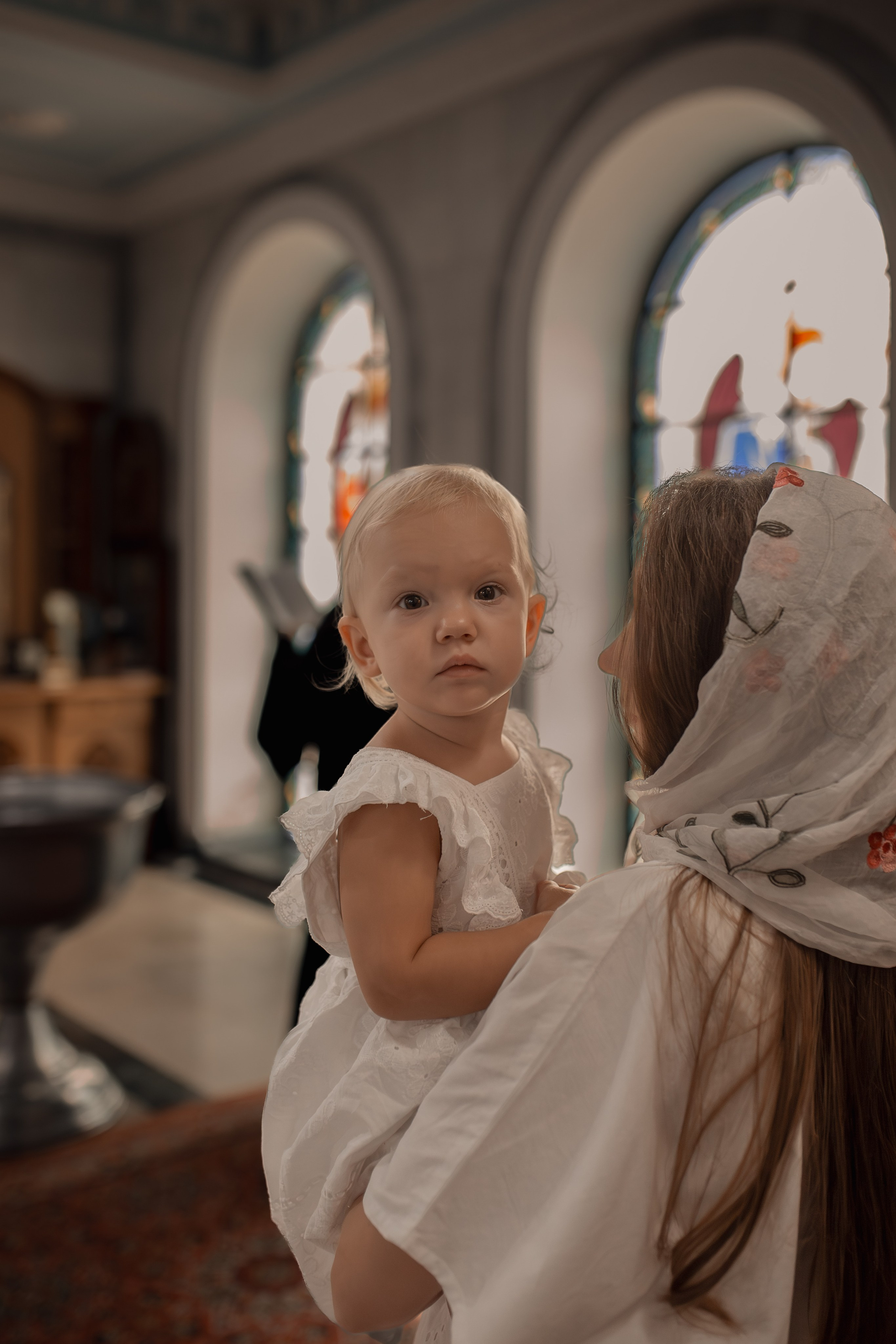 Крещение Алисы и Ксении. Фотограф на Крещение и Венчание в Ташкенте