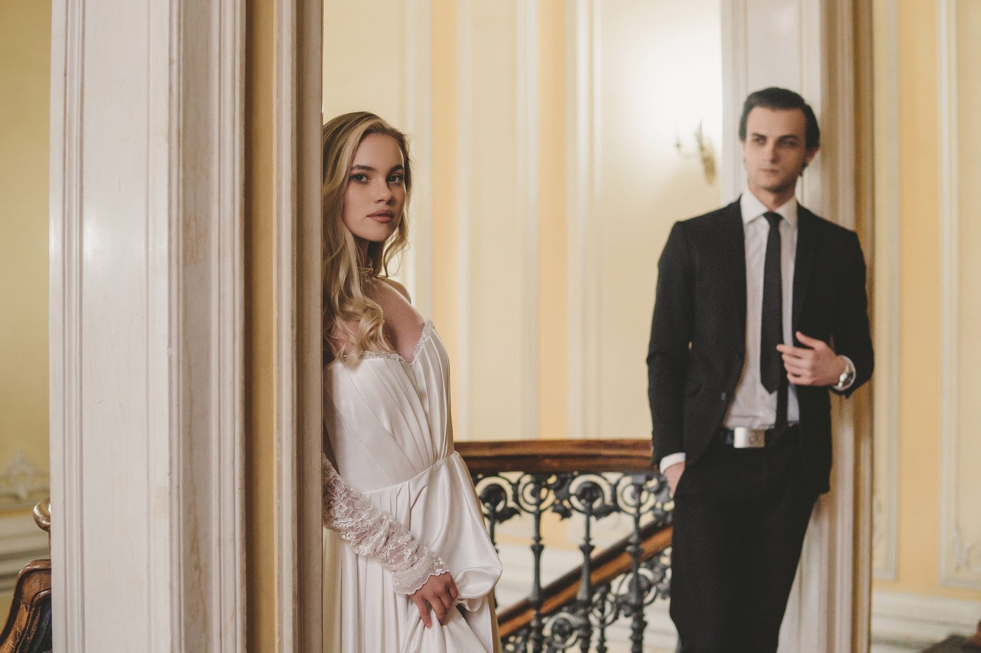 Свадебная фотосессия в Пушкинской библиотеке. Сергей Гладков свадебный фотограф в Москве