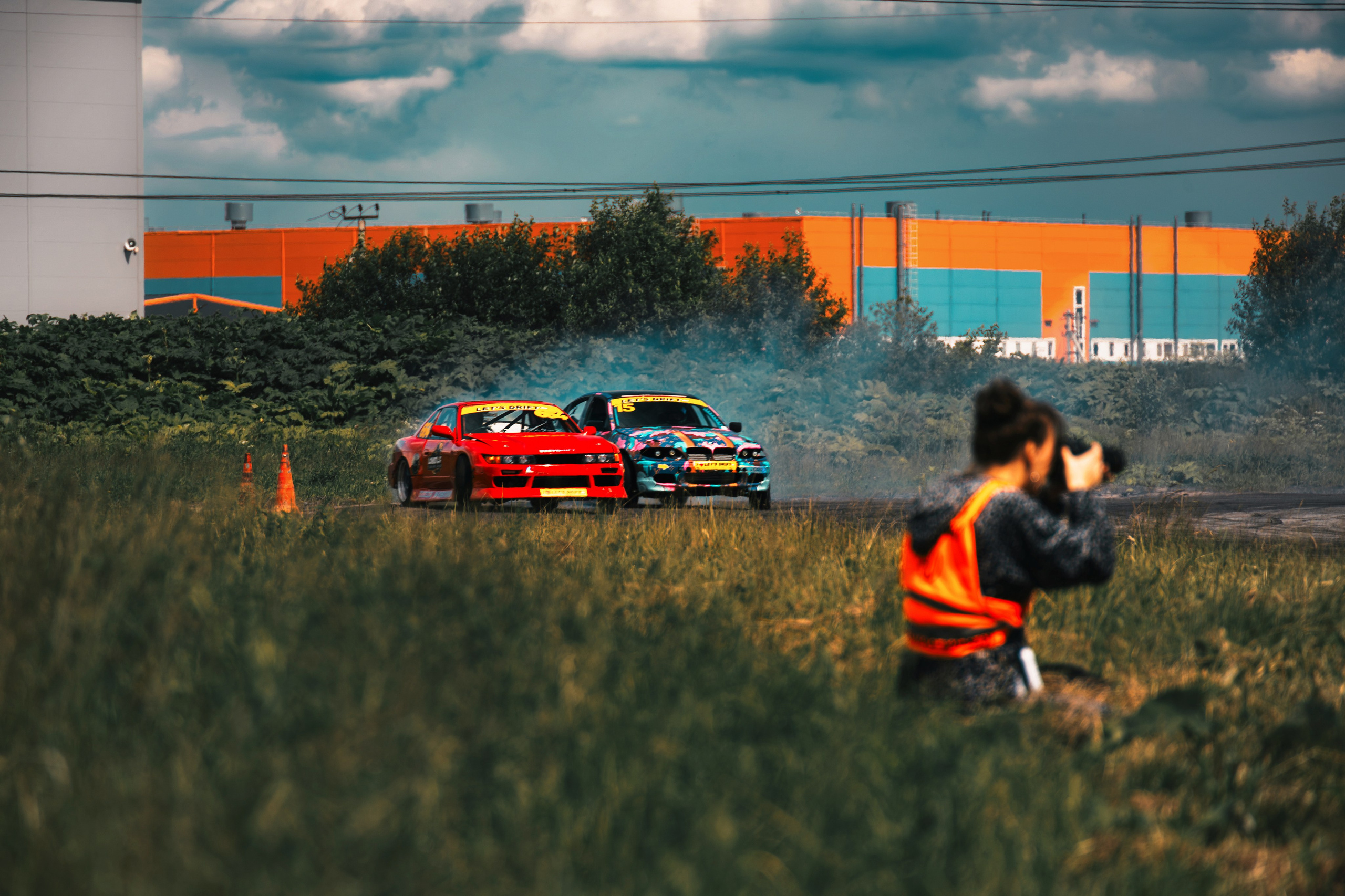 Фоторепортаж с «Больших Гонок» — дрифт, драг, звук