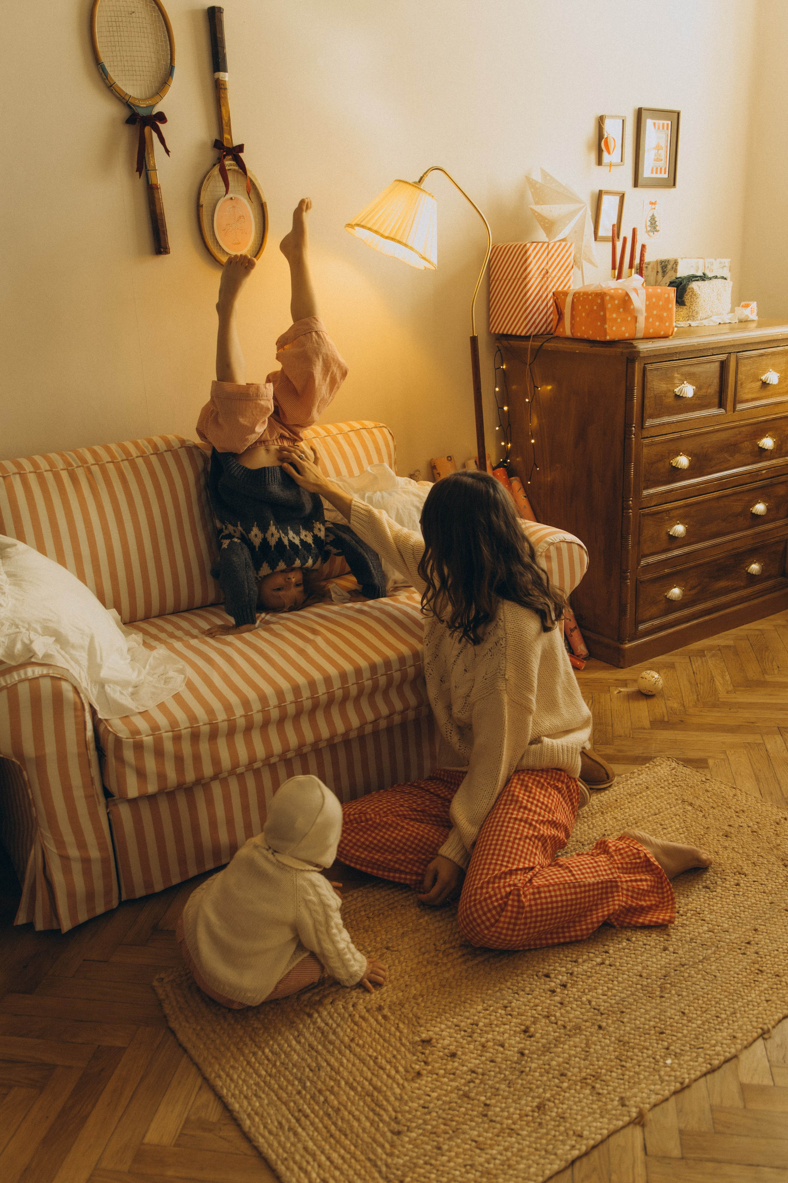 Теплая новогодняя история. Семейный фотограф в Москве Лоншакова Кристина