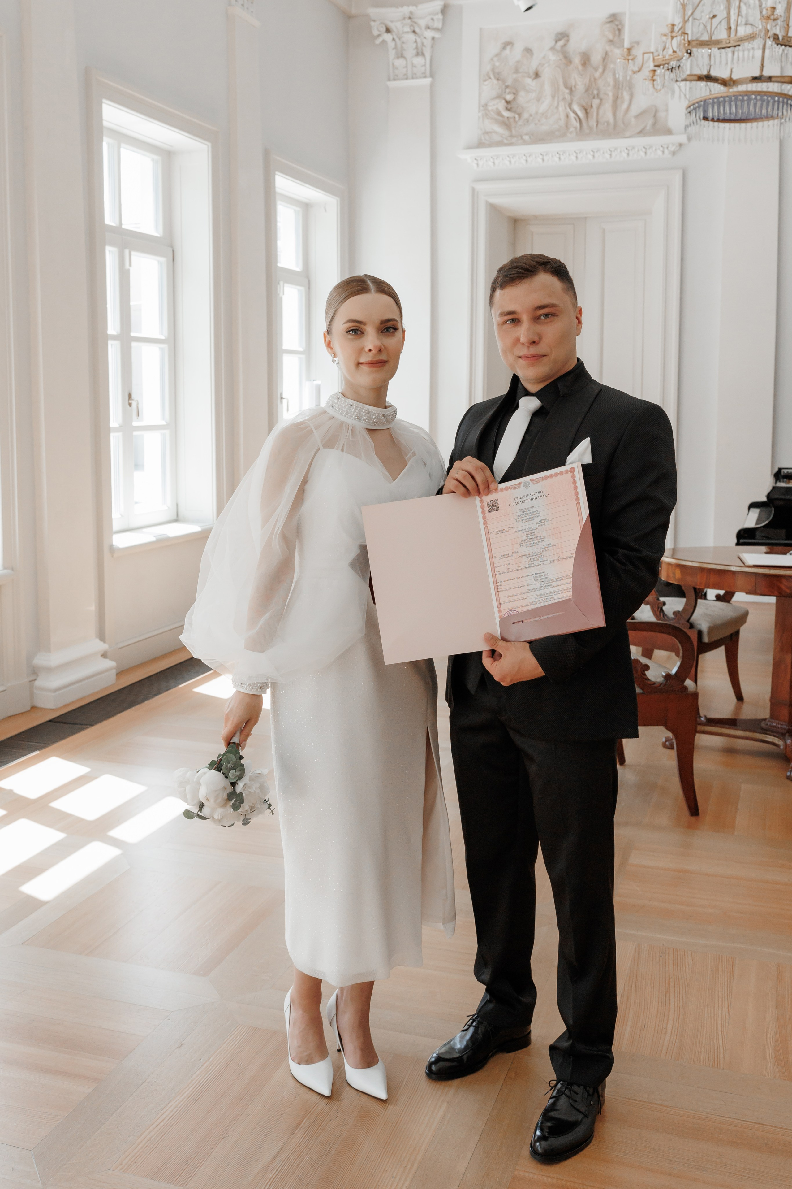 Анна и Сергей, Особняк Муравьевых-Апостолов, прогулка по ВДНХ, ресторан «Домик в саду». Свадебный и репортажный фотограф (Москва, Королев и другие)