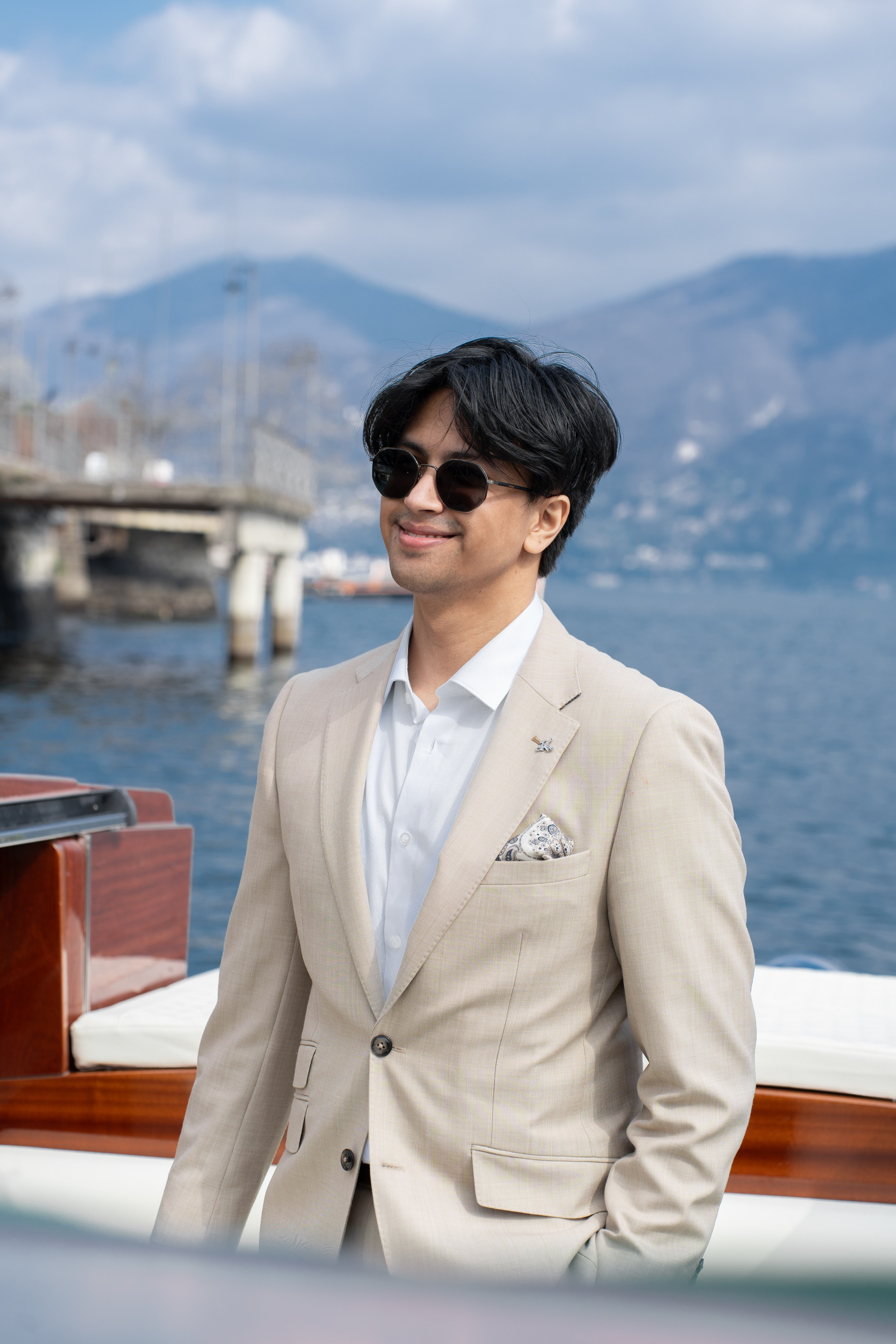 Addy & Fiance. Maria Anistratova | Destination Photographer, Videographer & Drone Pilot — Lake Como