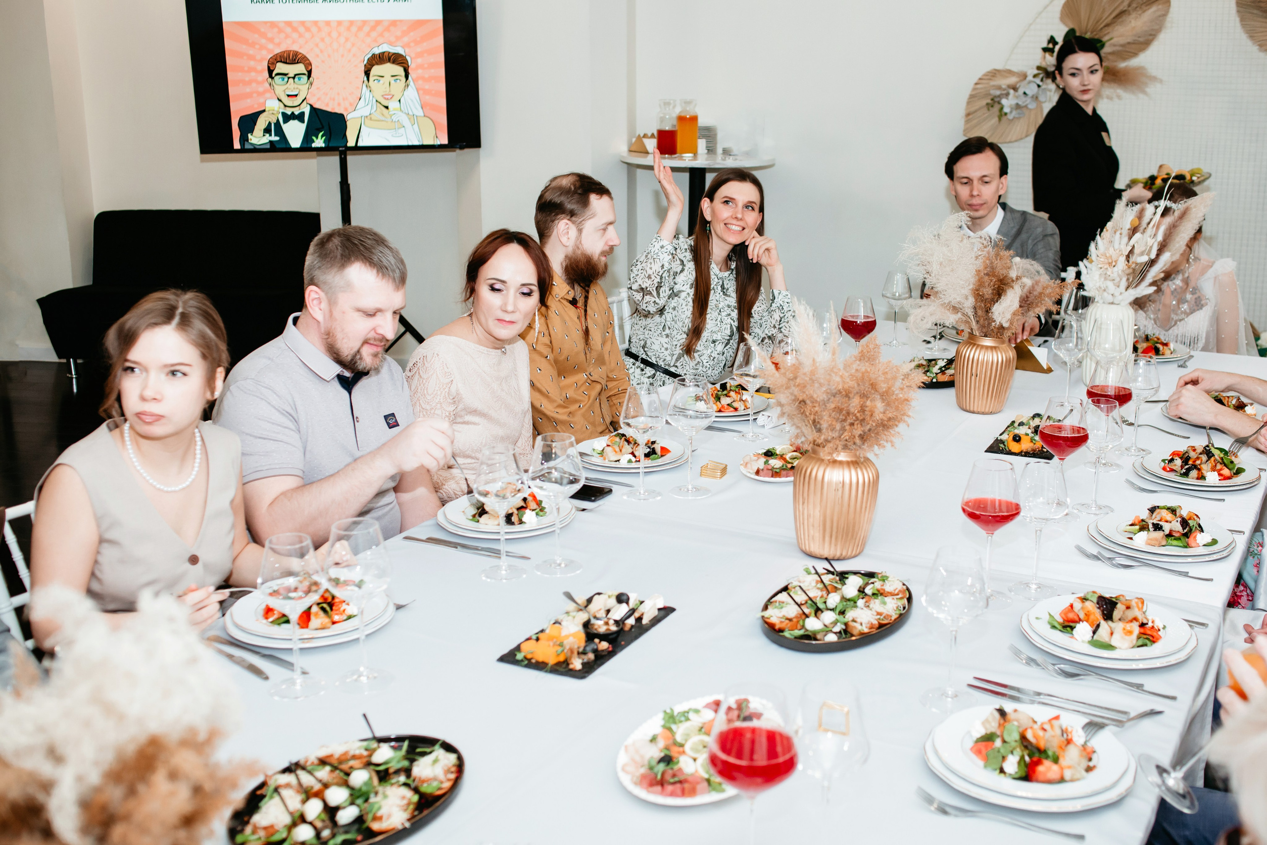 Свадебный банкет Анна и Дмитрия. Фотограф в Челябинске Ополихина Анна