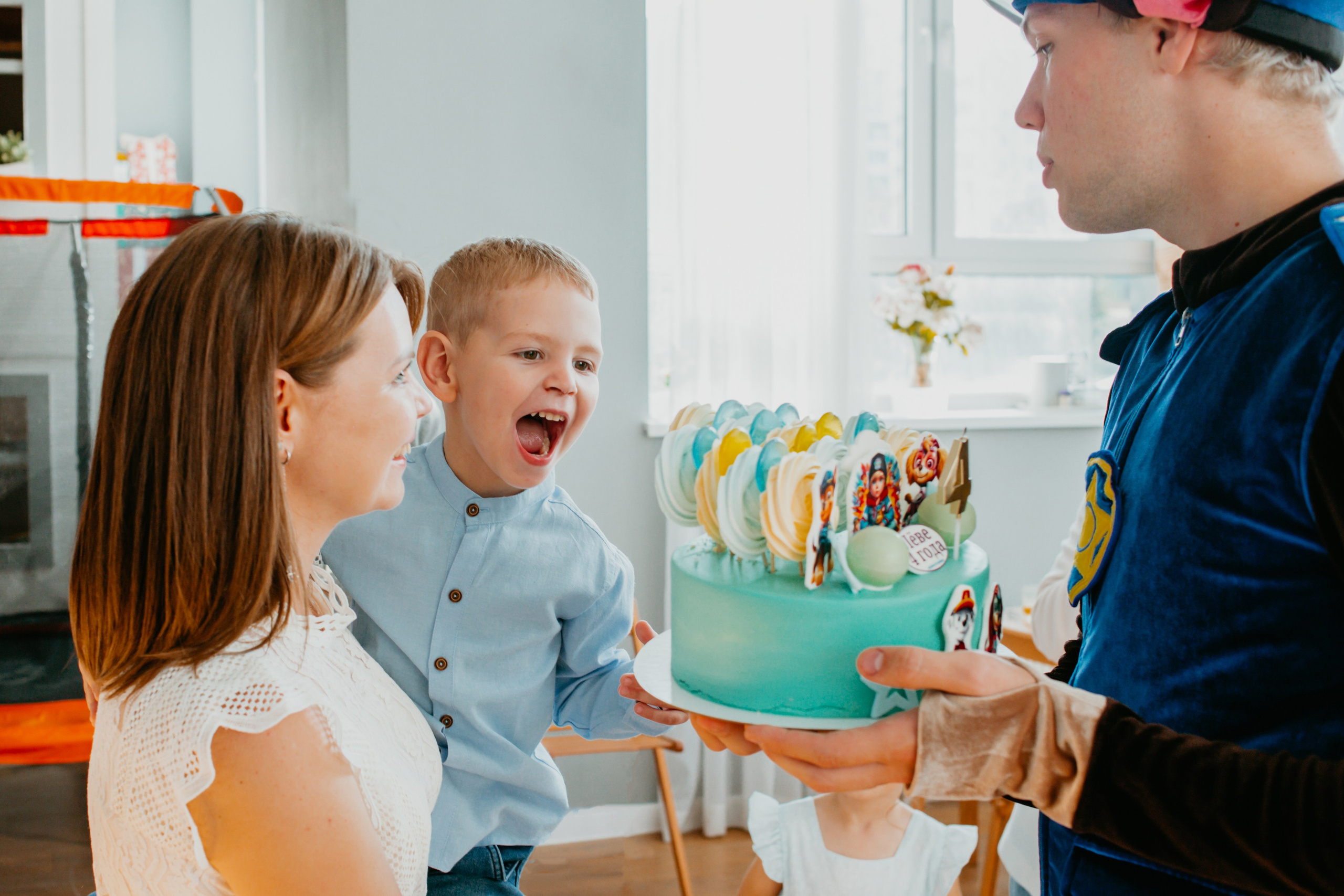 Детский день рождение. Лева 4 года. Фотограф в Челябинске Ополихина Анна