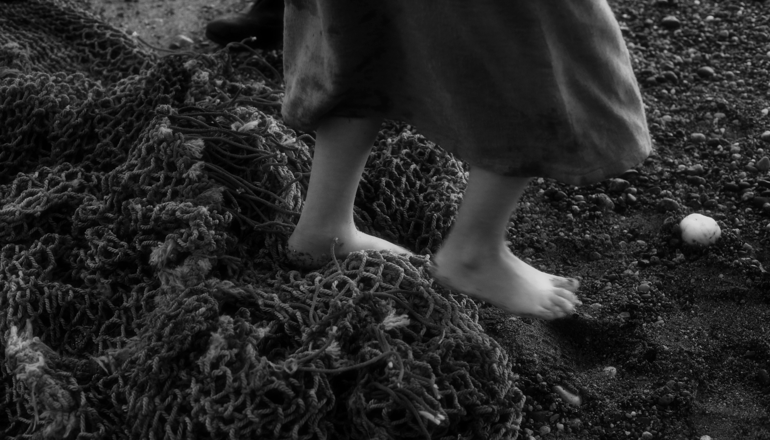 Кинематографическая съемка. Старик и дети. Ekaterina Beridze