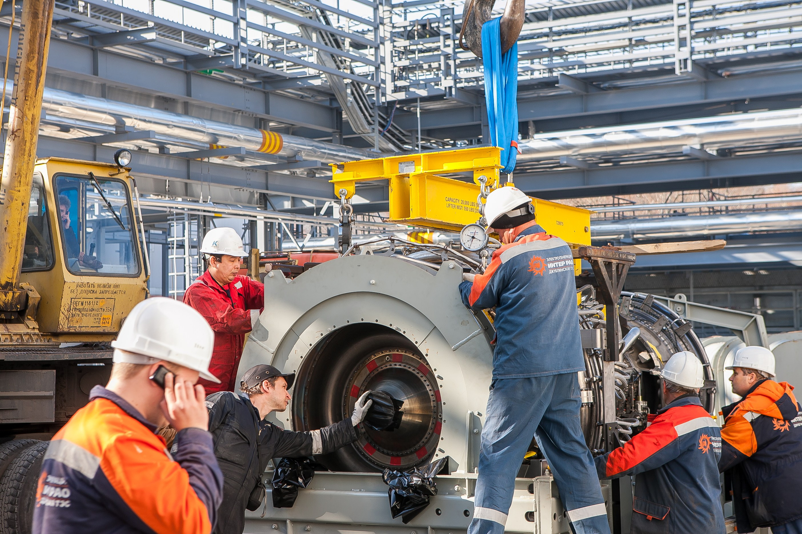 Джубгинская ТЭС для компании General Electric (GE). Фотограф в Краснодаре Николай Хорьков