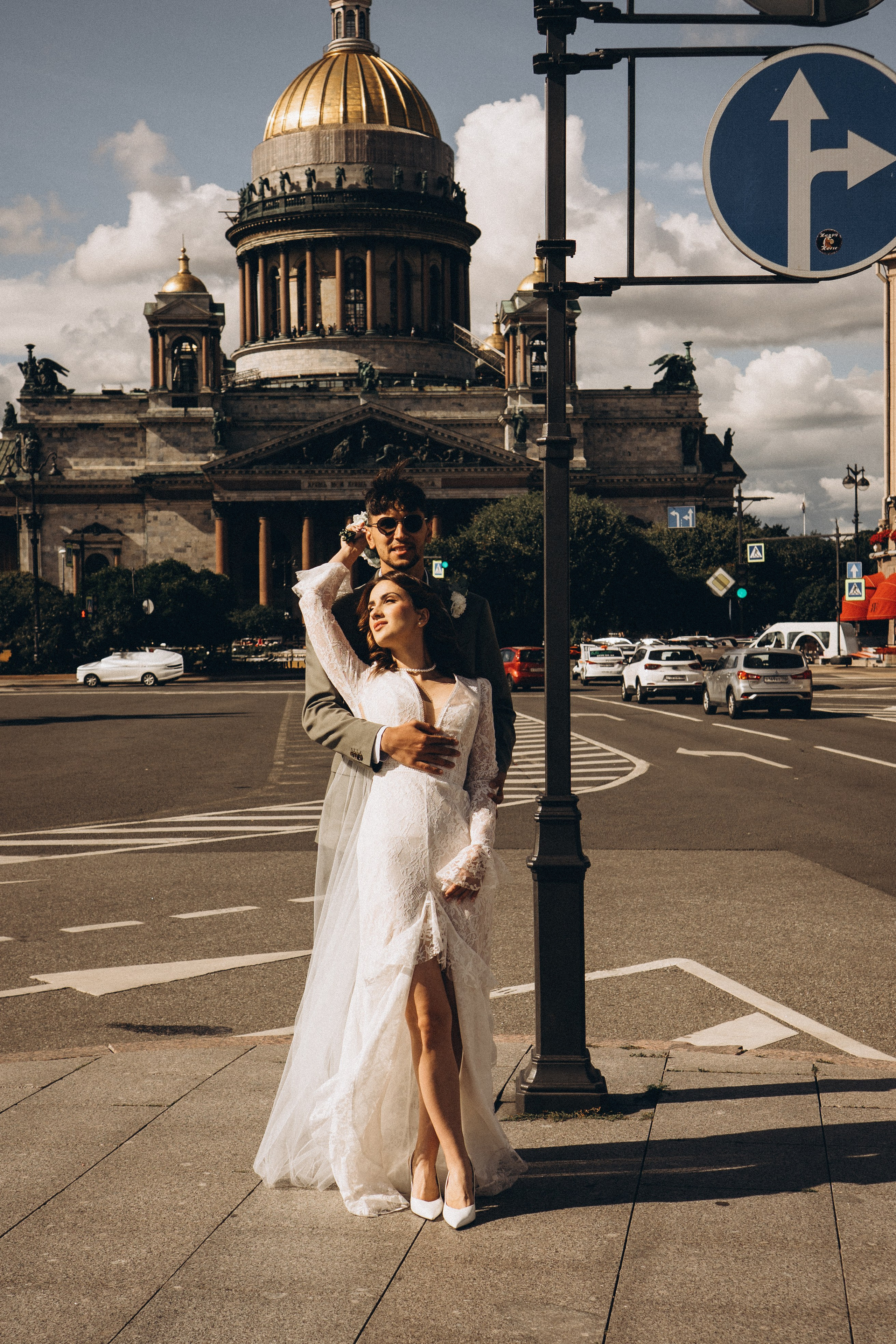 СВАДЕБНАЯ ПРОГУЛКА ВОЗЕ ИСАИКЕВСКОГО СОБОРА АСТОРИИ И ЗАКОНОДАЛЕТНОГО СОБРАНИЯ. Профессиональный фотограф, Санкт-Петербург — Виктория Богомолова