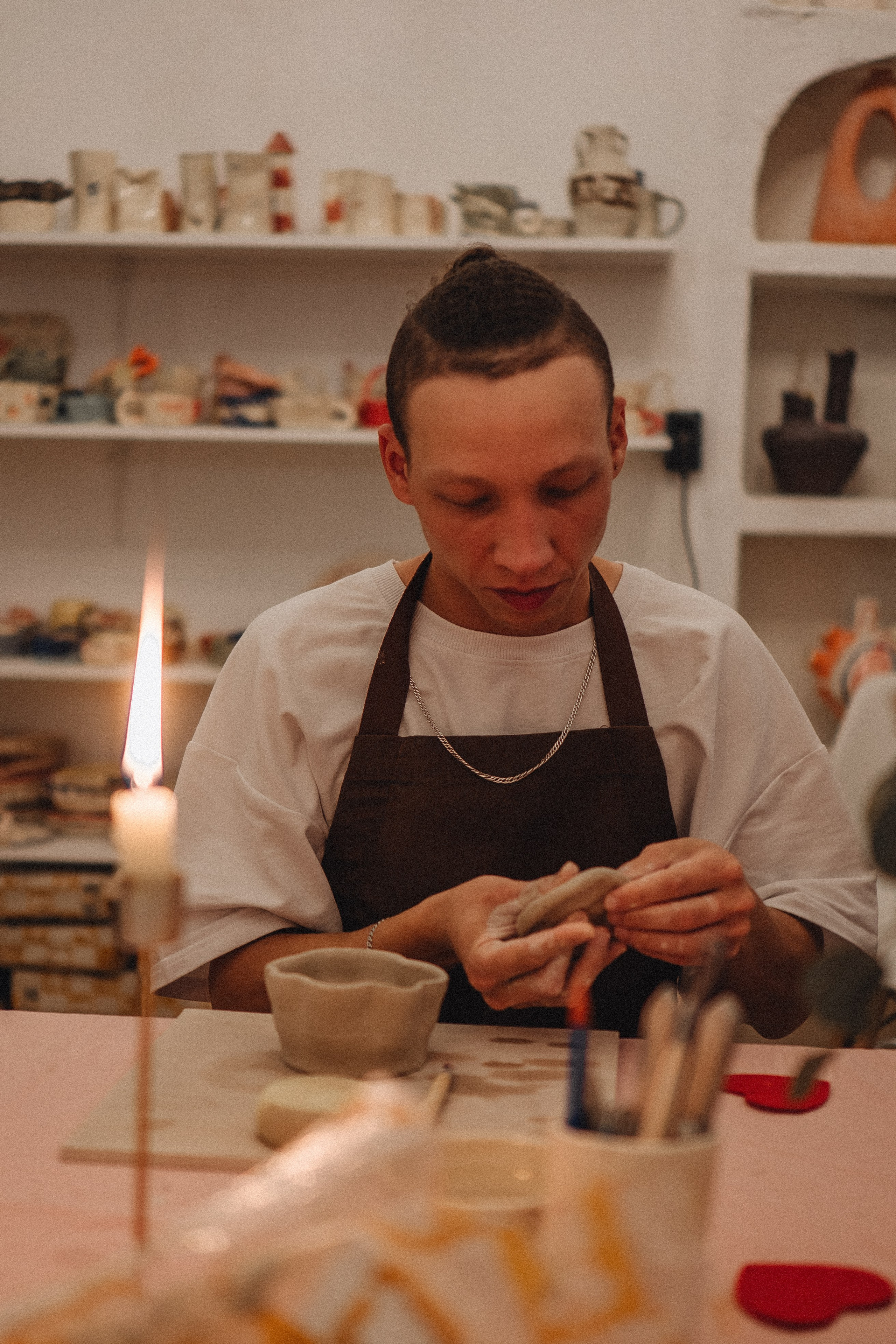 СВИДАНИЕ В ГОНЧАРНОЙ МАСТЕРСКОЙ. Профессиональный фотограф, Санкт-Петербург — Виктория Богомолова