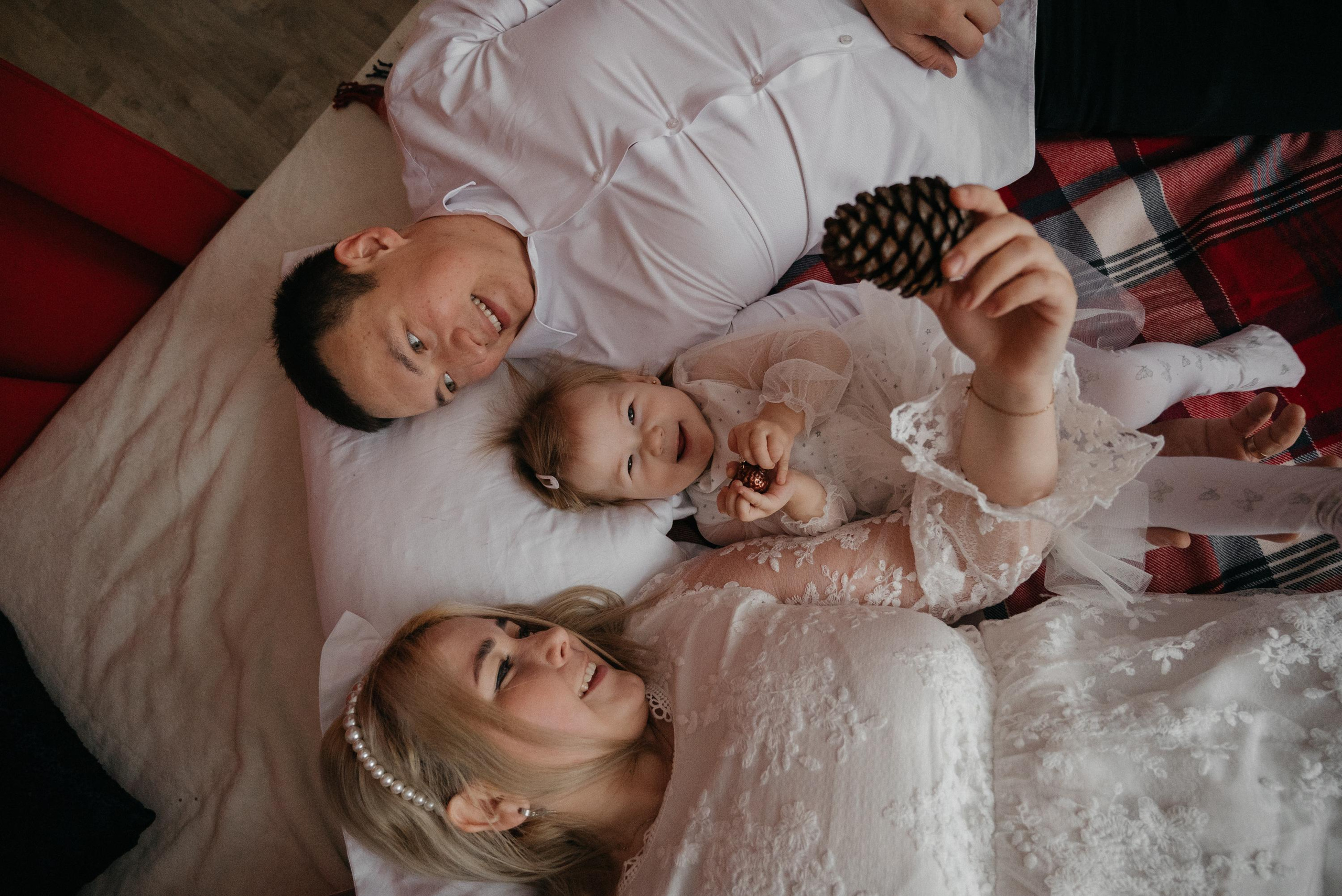 Новогодняя семейная фотосессия в студии Локо. Свадебный фотограф Ижевск Петр Шишков