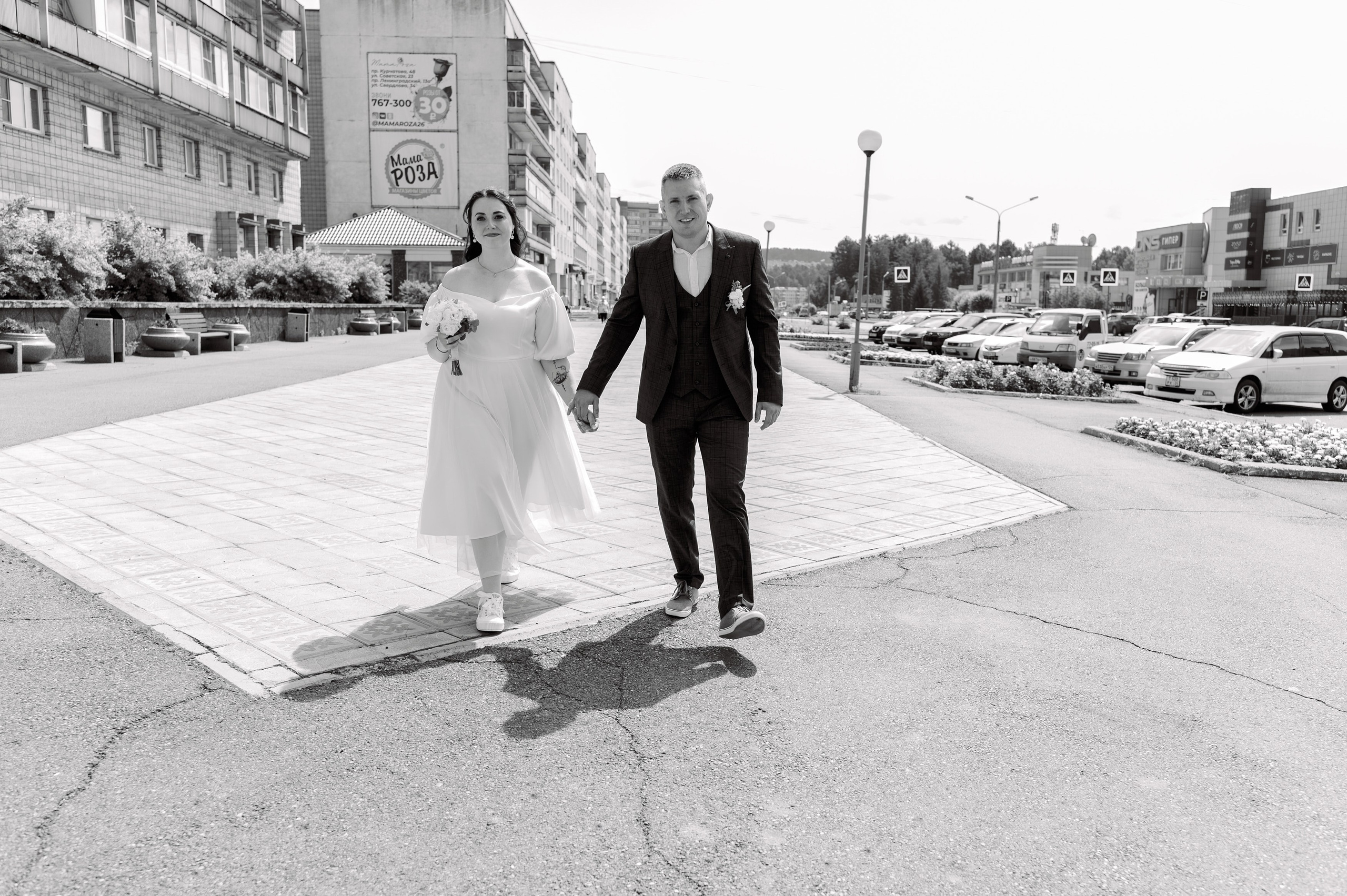 Свадьба Сергея и Елизавета. Семейный, свадебный, школьный фотограф в Железногорске Целуев Андрей