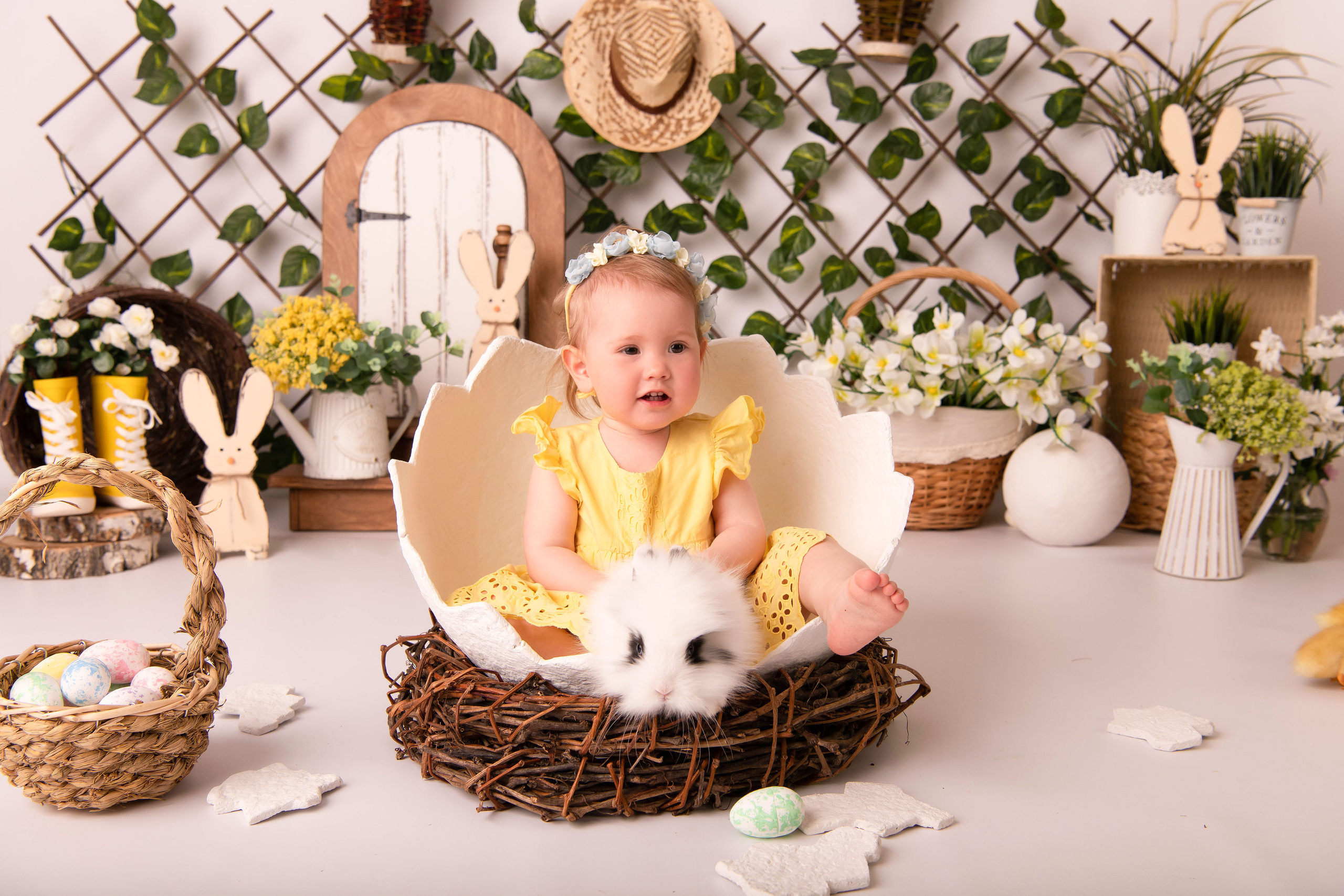Пасха. Дарина 1,1 годик. Семейный и детский фотограф в Красноярске Мила Черкасова