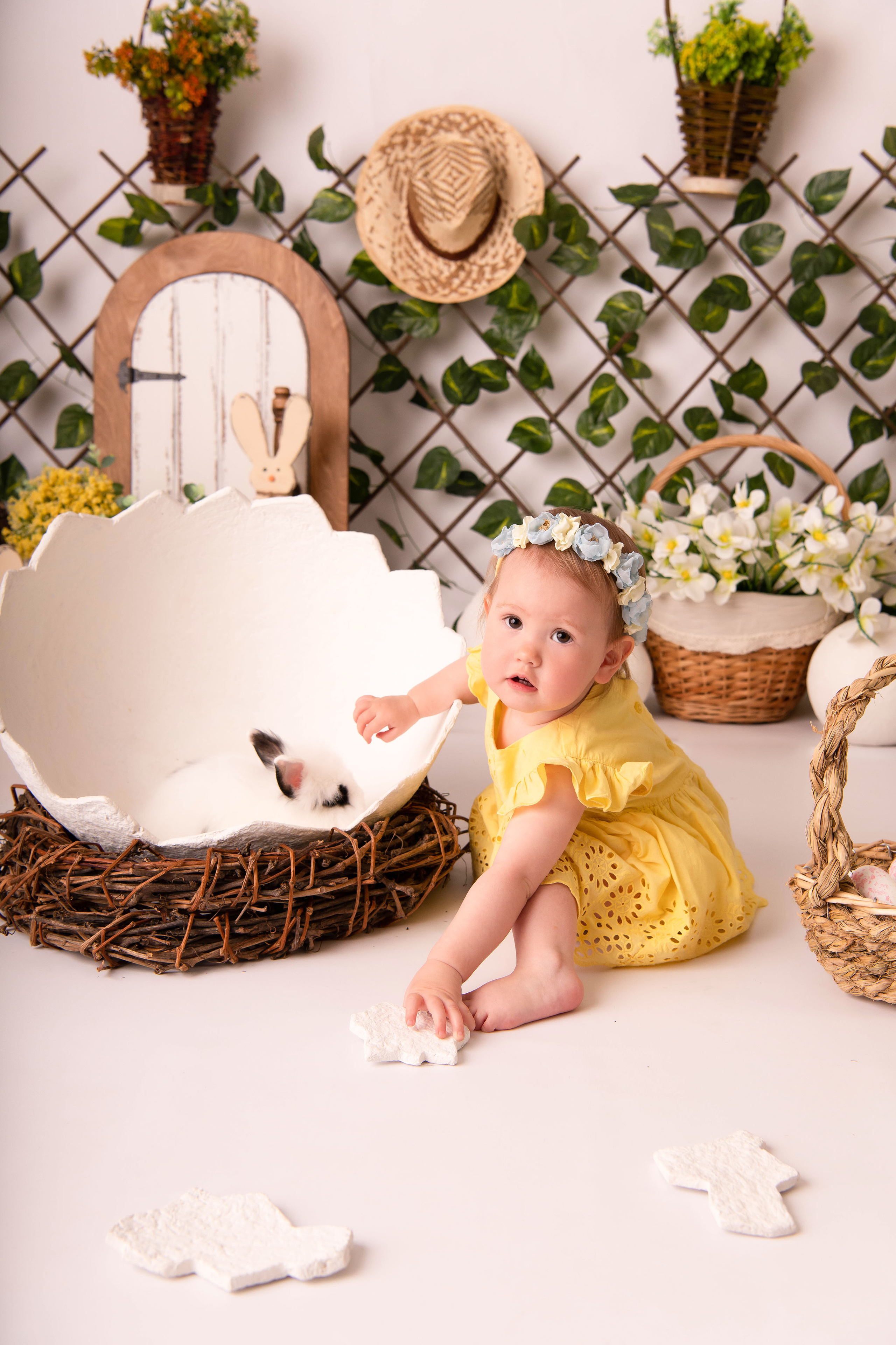 Пасха. Дарина 1,1 годик. Семейный и детский фотограф в Красноярске Мила Черкасова