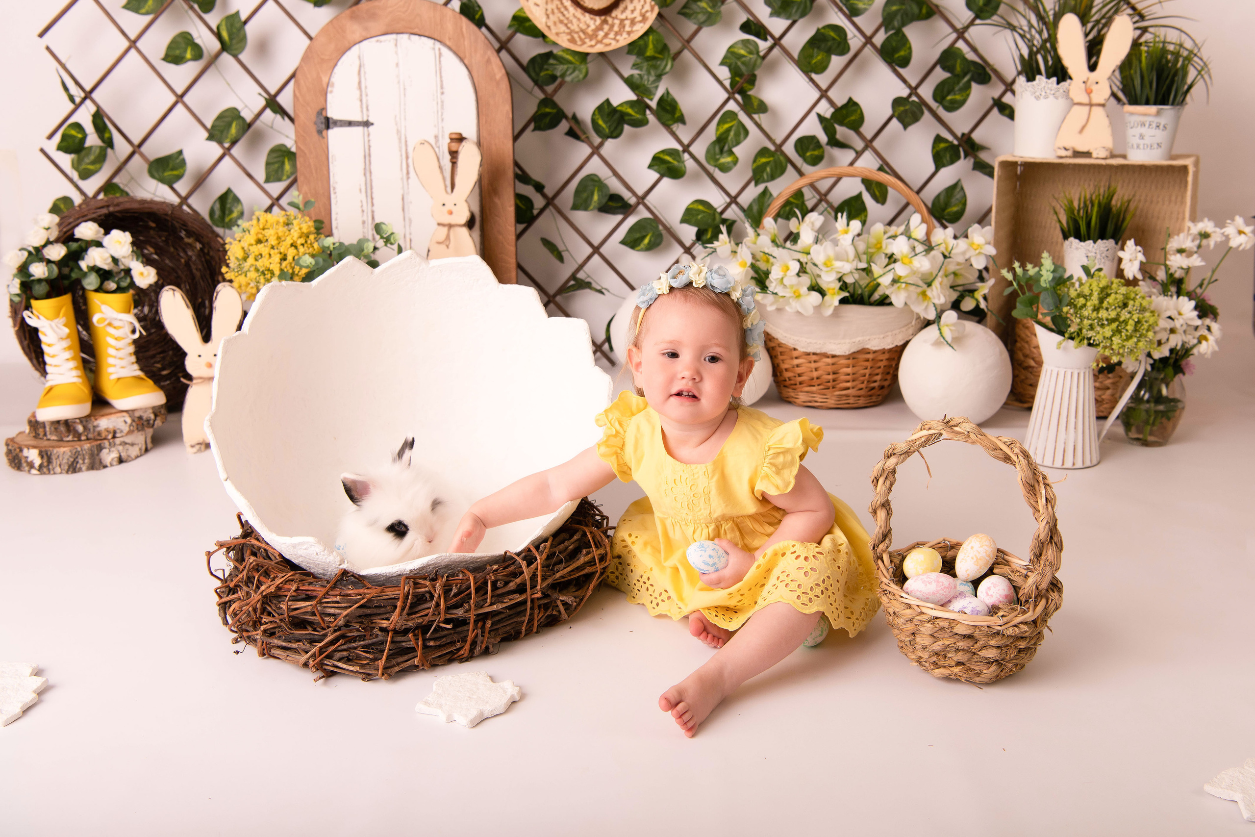 Пасха. Дарина 1,1 годик. Семейный и детский фотограф в Красноярске Мила Черкасова