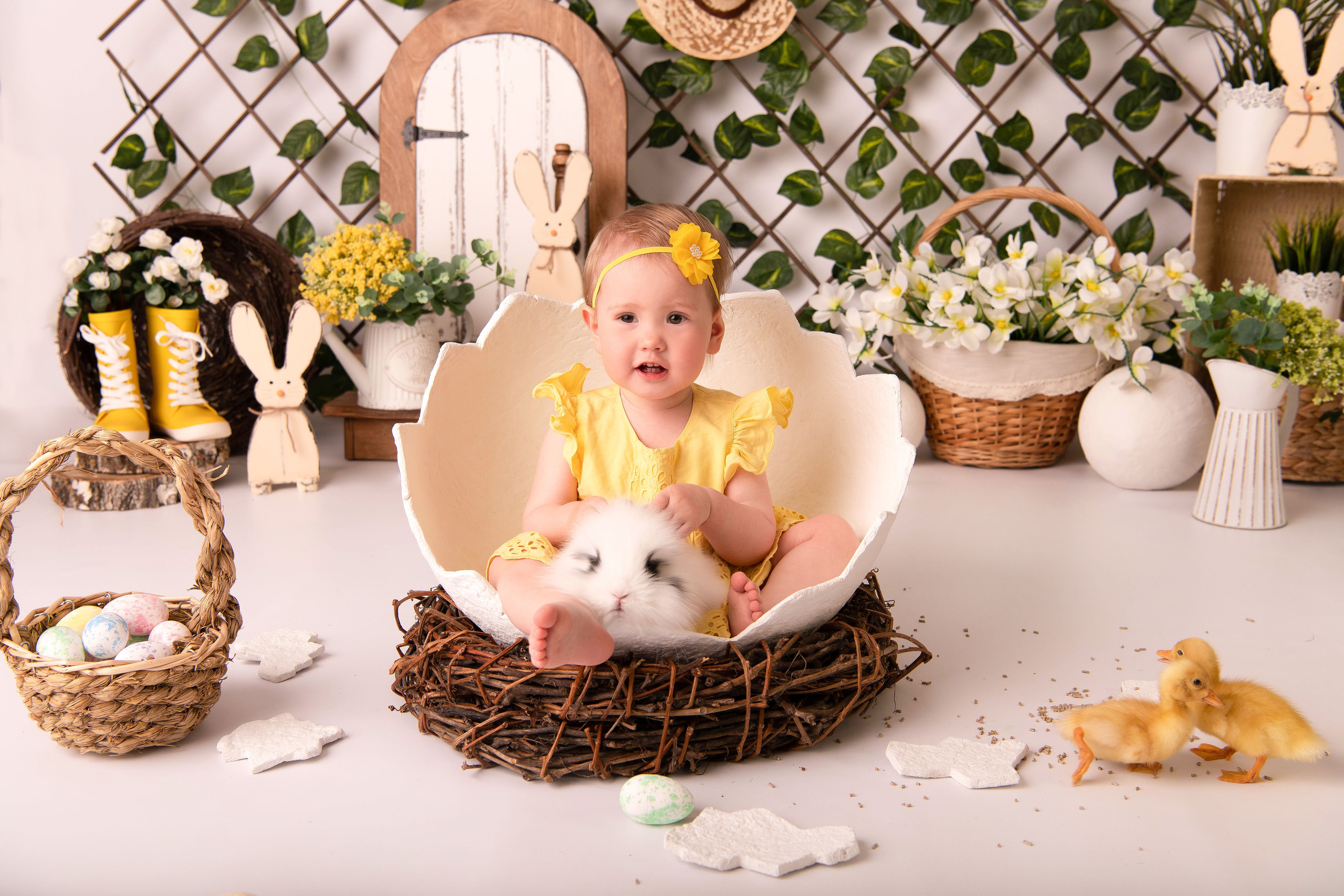 Пасха. Дарина 1,1 годик. Семейный и детский фотограф в Красноярске Мила Черкасова