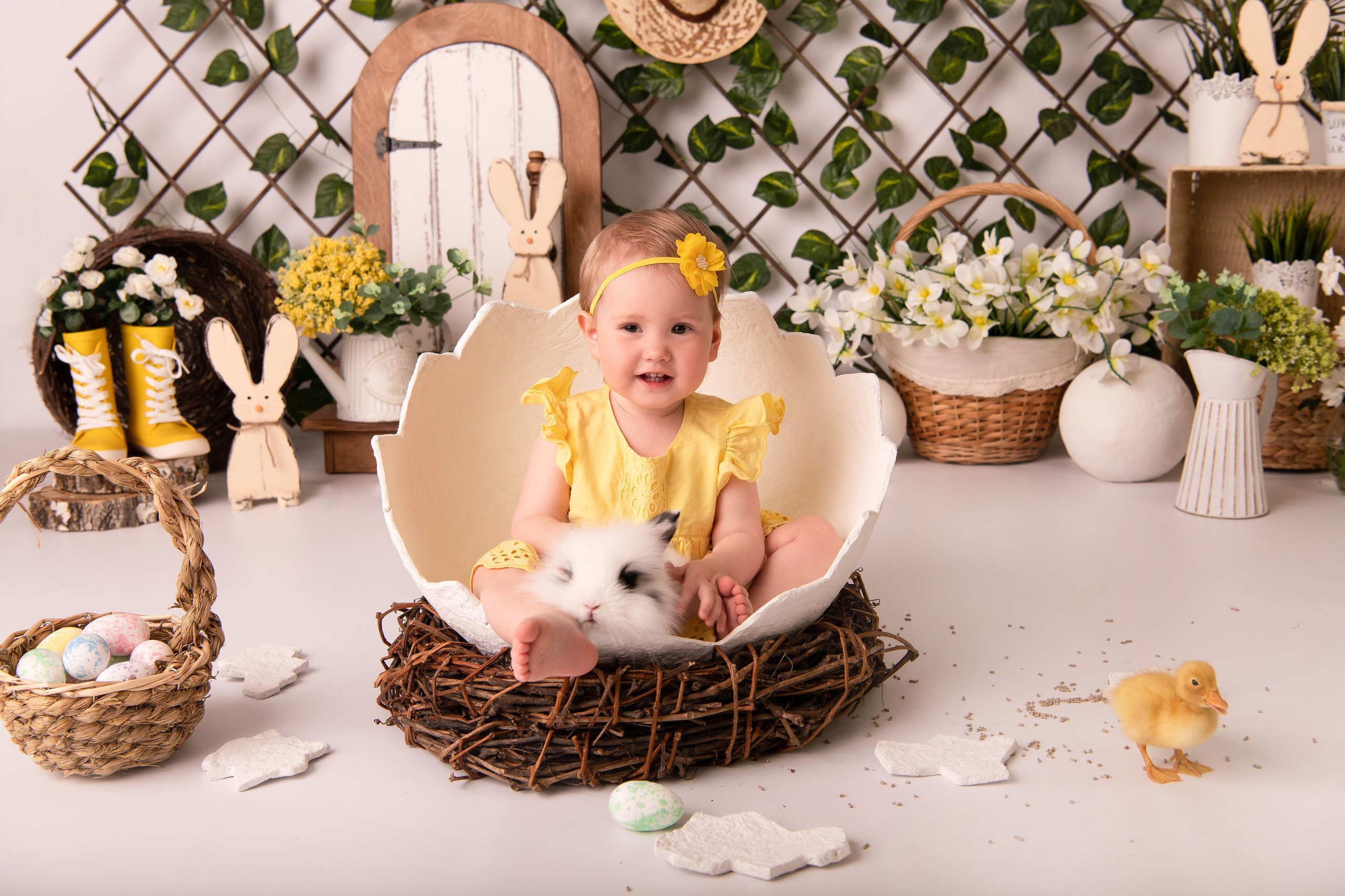 Пасха. Дарина 1,1 годик. Семейный и детский фотограф в Красноярске Мила Черкасова