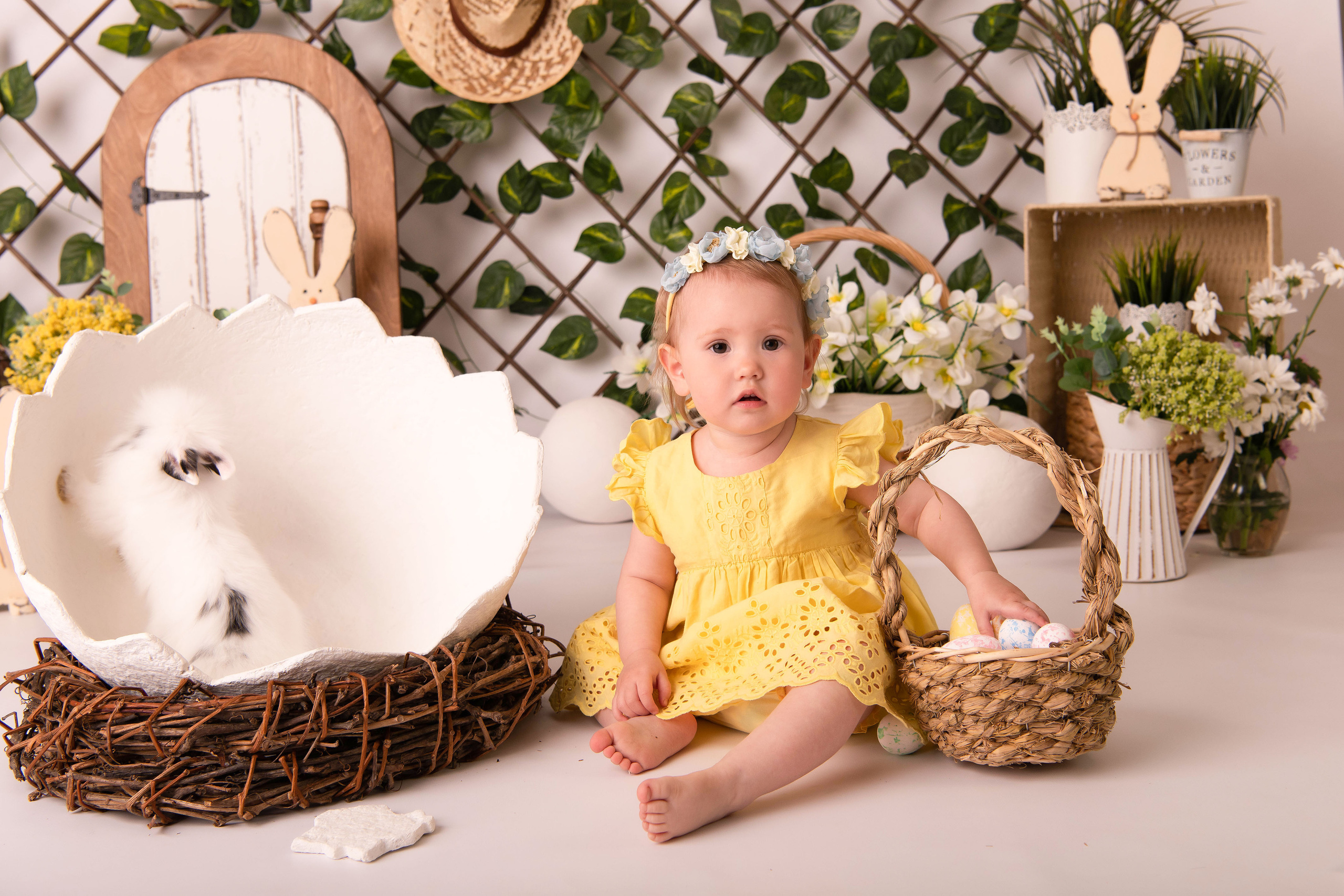 Пасха. Дарина 1,1 годик. Семейный и детский фотограф в Красноярске Мила Черкасова