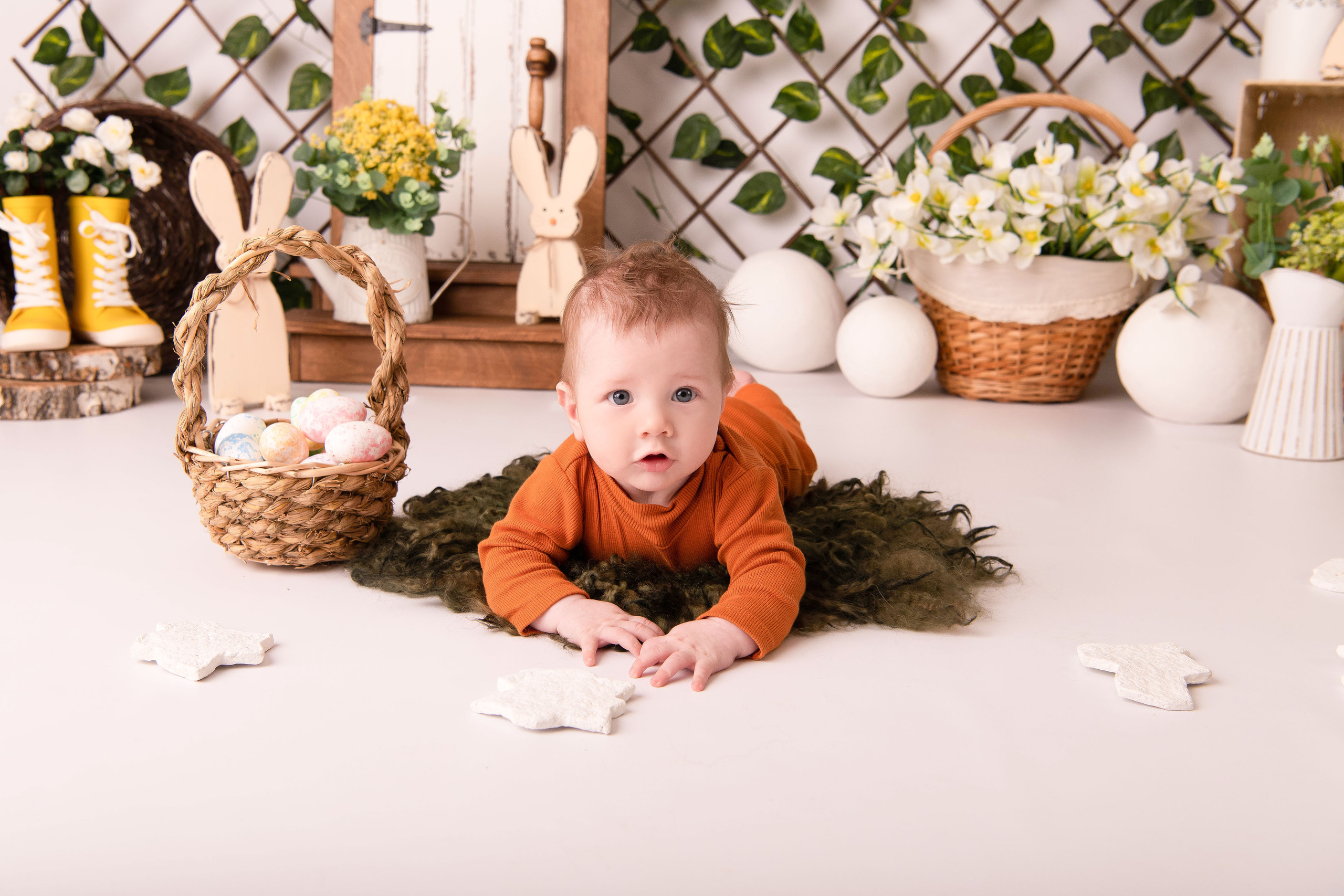 Пасха. Савелий, 4 м. Семейный и детский фотограф в Красноярске Мила Черкасова