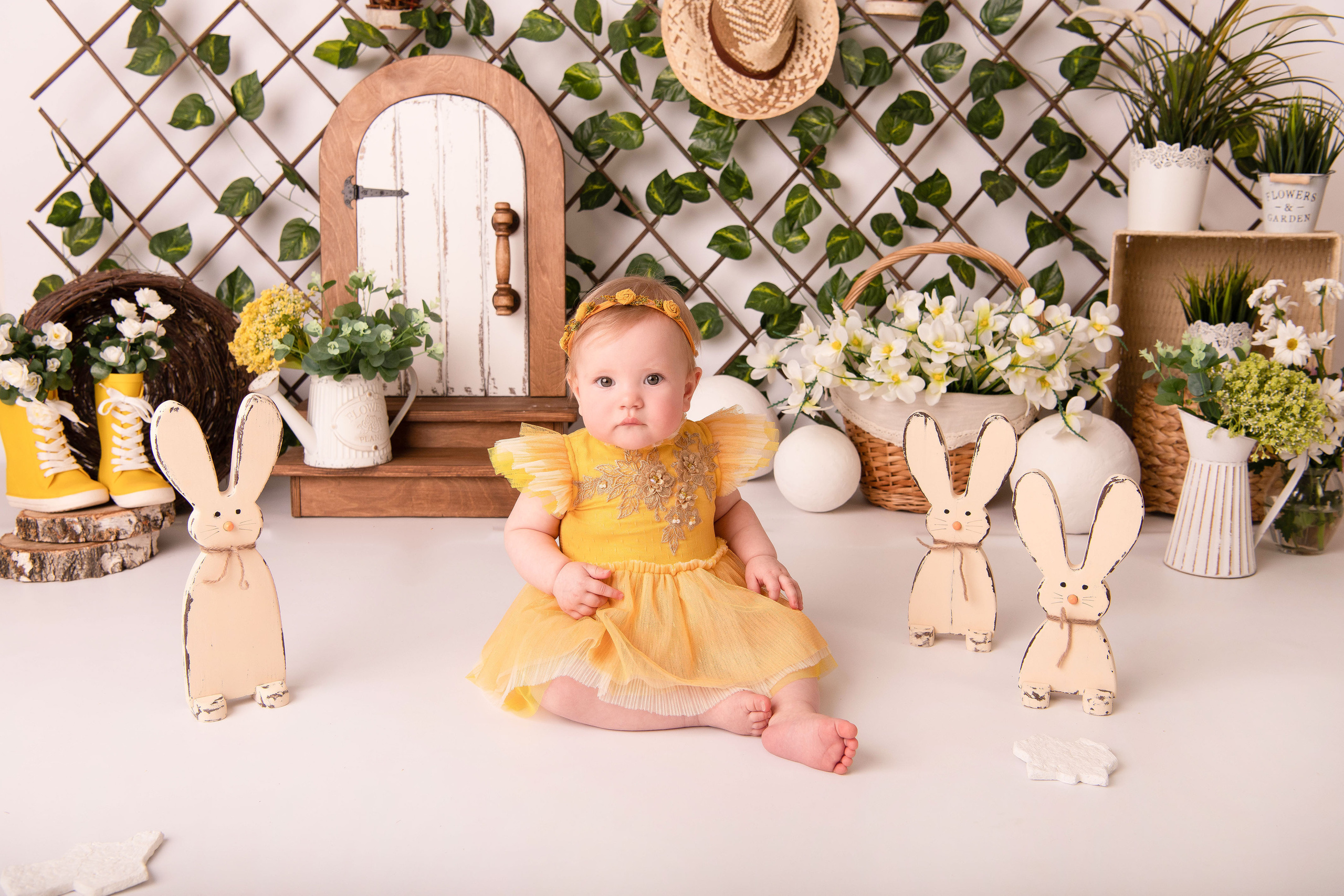 Пасха. Виктория 3г и Оливия 7 м. Семейный и детский фотограф в Красноярске Мила Черкасова