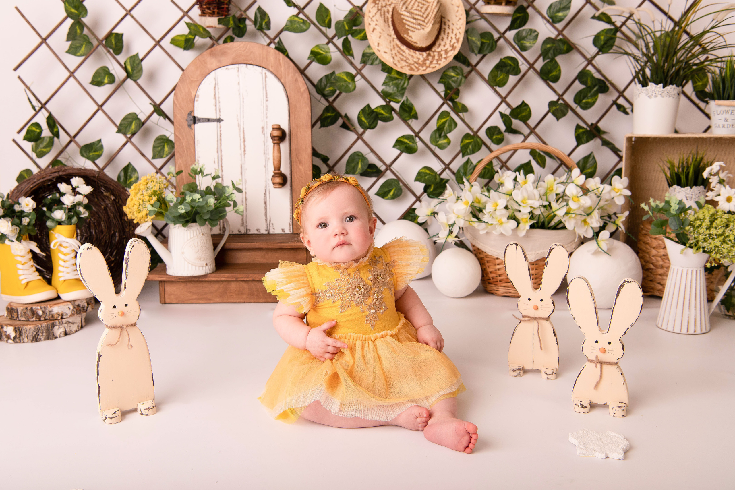 Пасха. Виктория 3г и Оливия 7 м. Семейный и детский фотограф в Красноярске Мила Черкасова