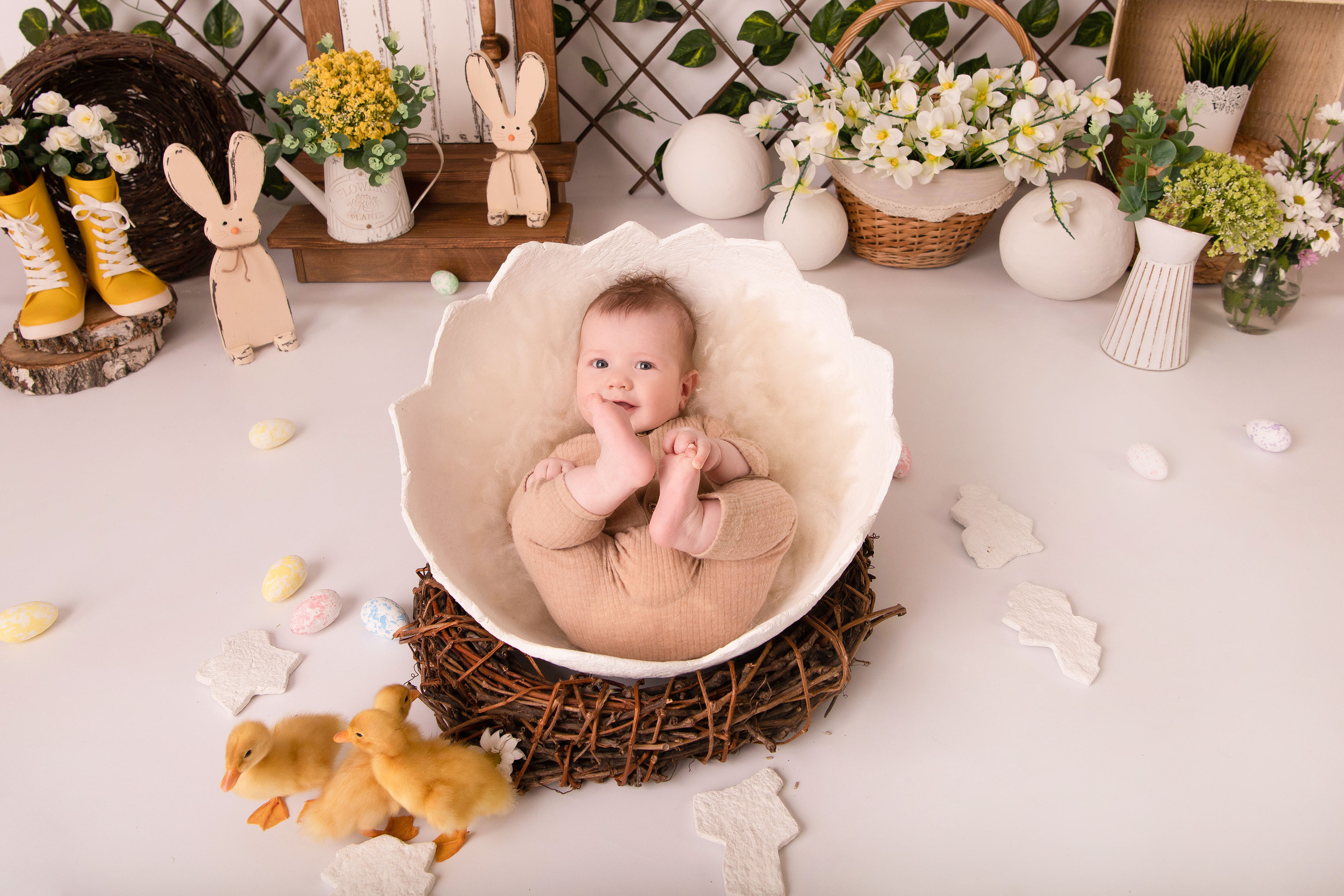 Пасха. Савелий, 4 м. Семейный и детский фотограф в Красноярске Мила Черкасова