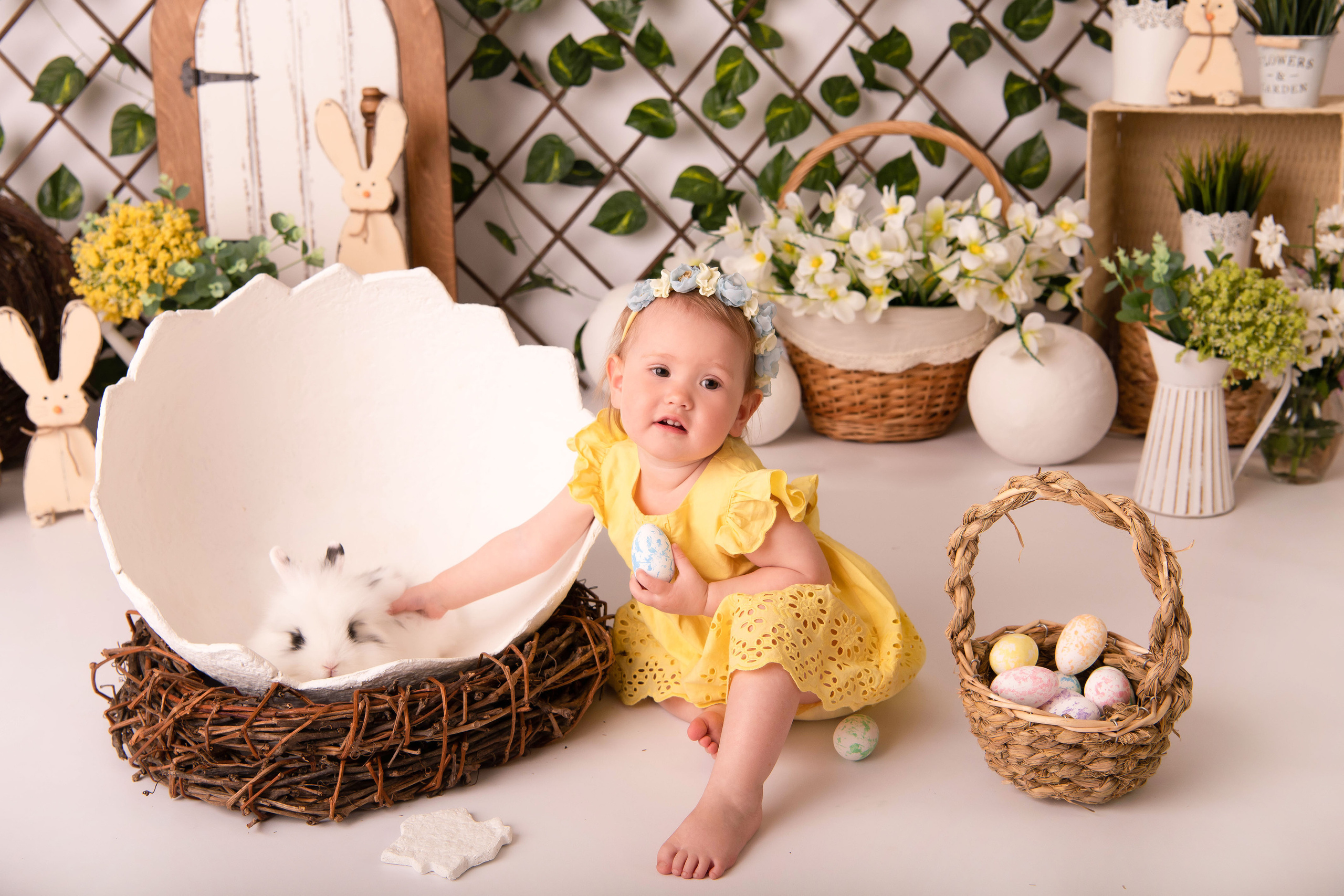 Пасха. Дарина 1,1 годик. Семейный и детский фотограф в Красноярске Мила Черкасова