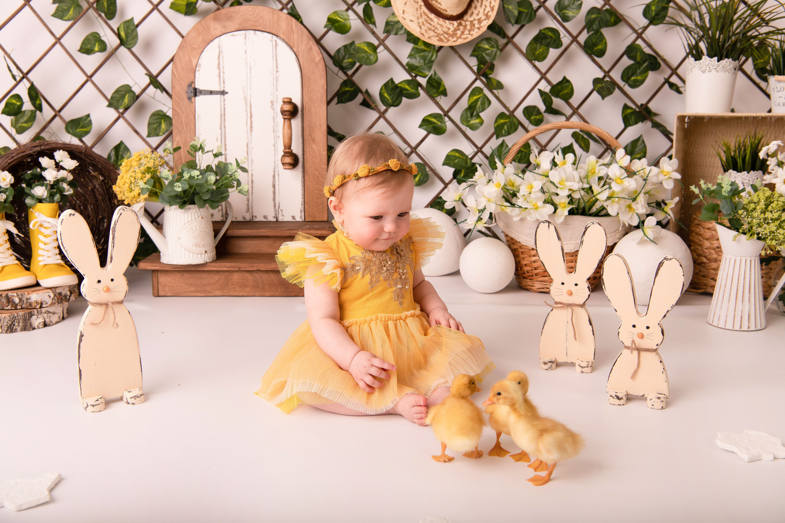 Пасха. Виктория 3г и Оливия 7 м. Семейный и детский фотограф в Красноярске Мила Черкасова