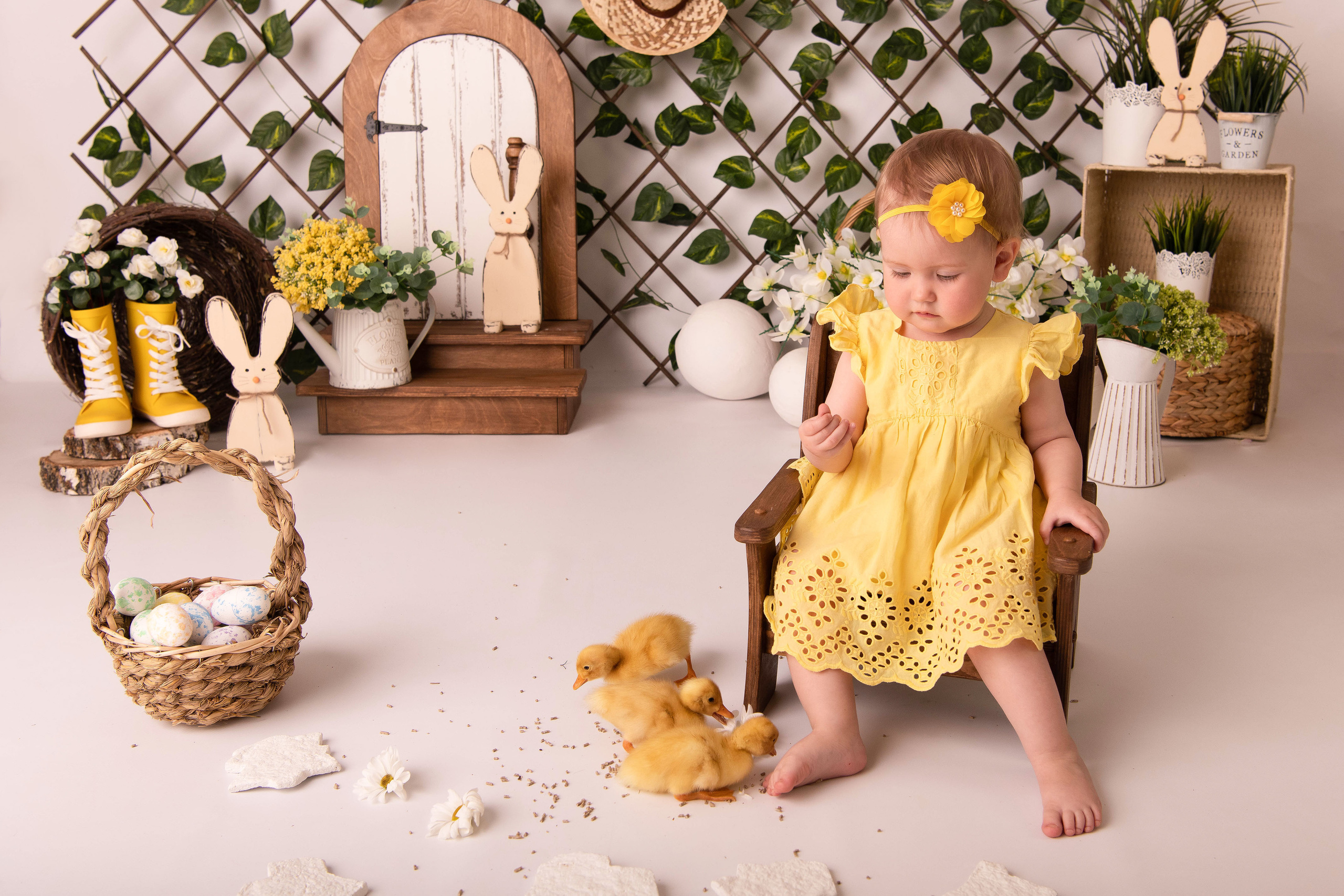 Пасха. Дарина 1,1 годик. Семейный и детский фотограф в Красноярске Мила Черкасова