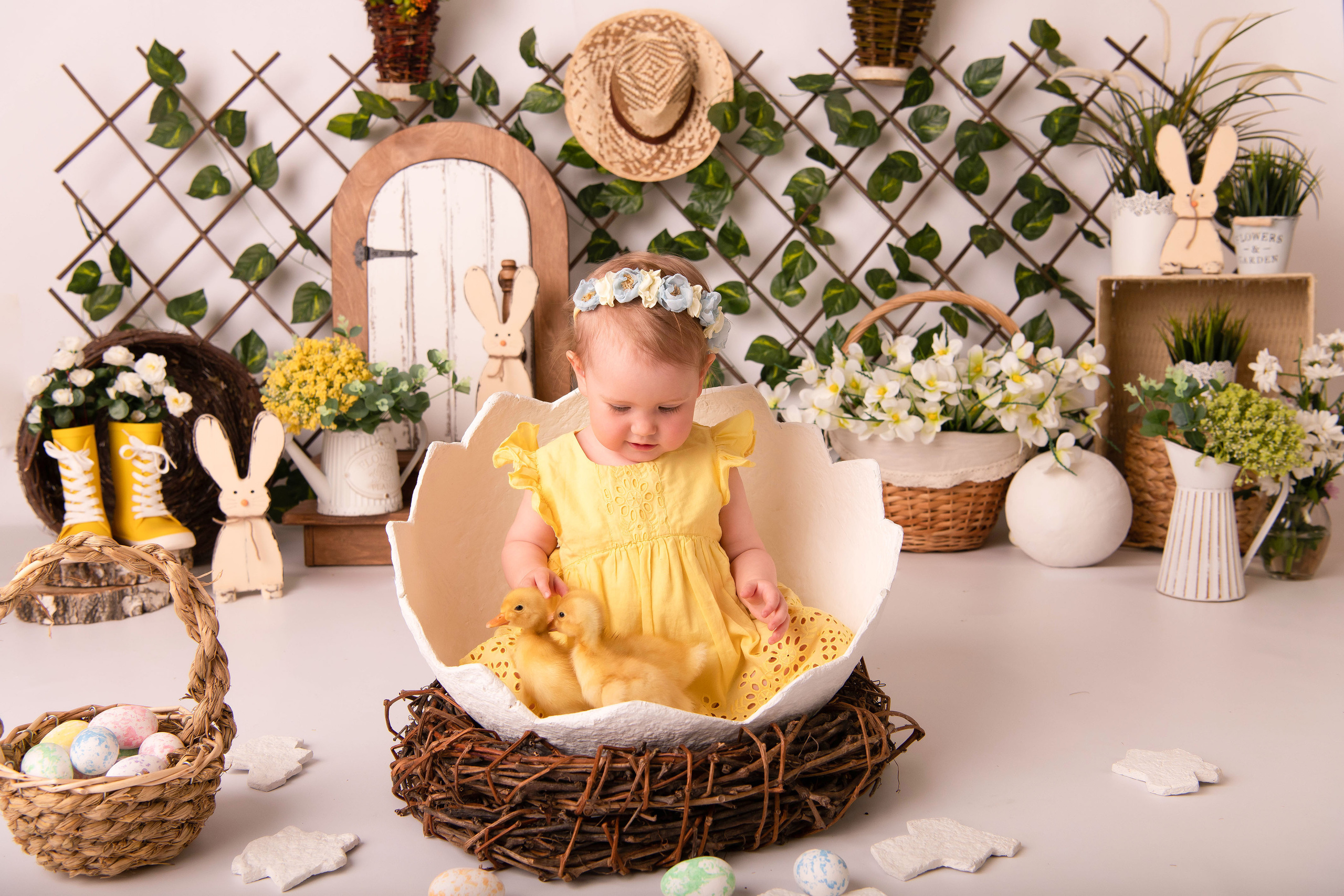 Пасха. Дарина 1,1 годик. Семейный и детский фотограф в Красноярске Мила Черкасова