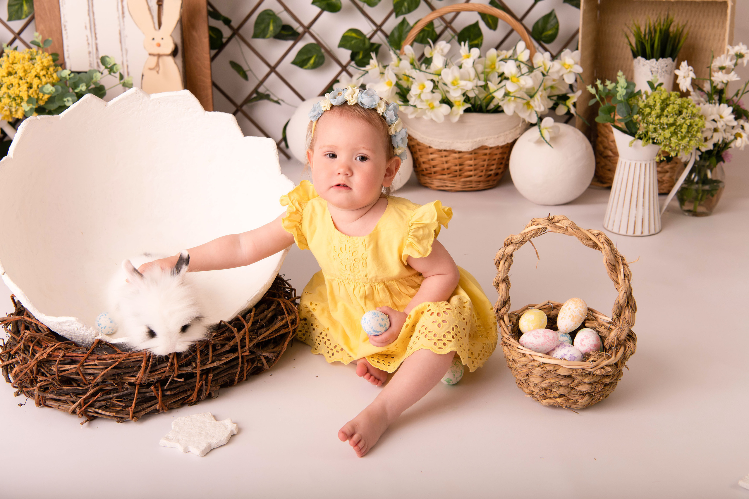 Пасха. Дарина 1,1 годик. Семейный и детский фотограф в Красноярске Мила Черкасова